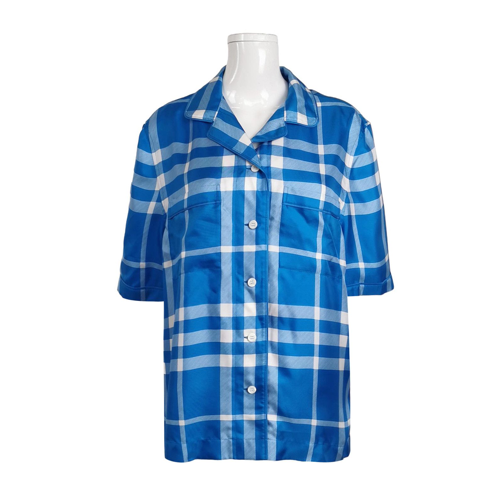 Burberry Burberry Women s Button Ups Size S / US 4 / IT 40 - 1 Thumbnail