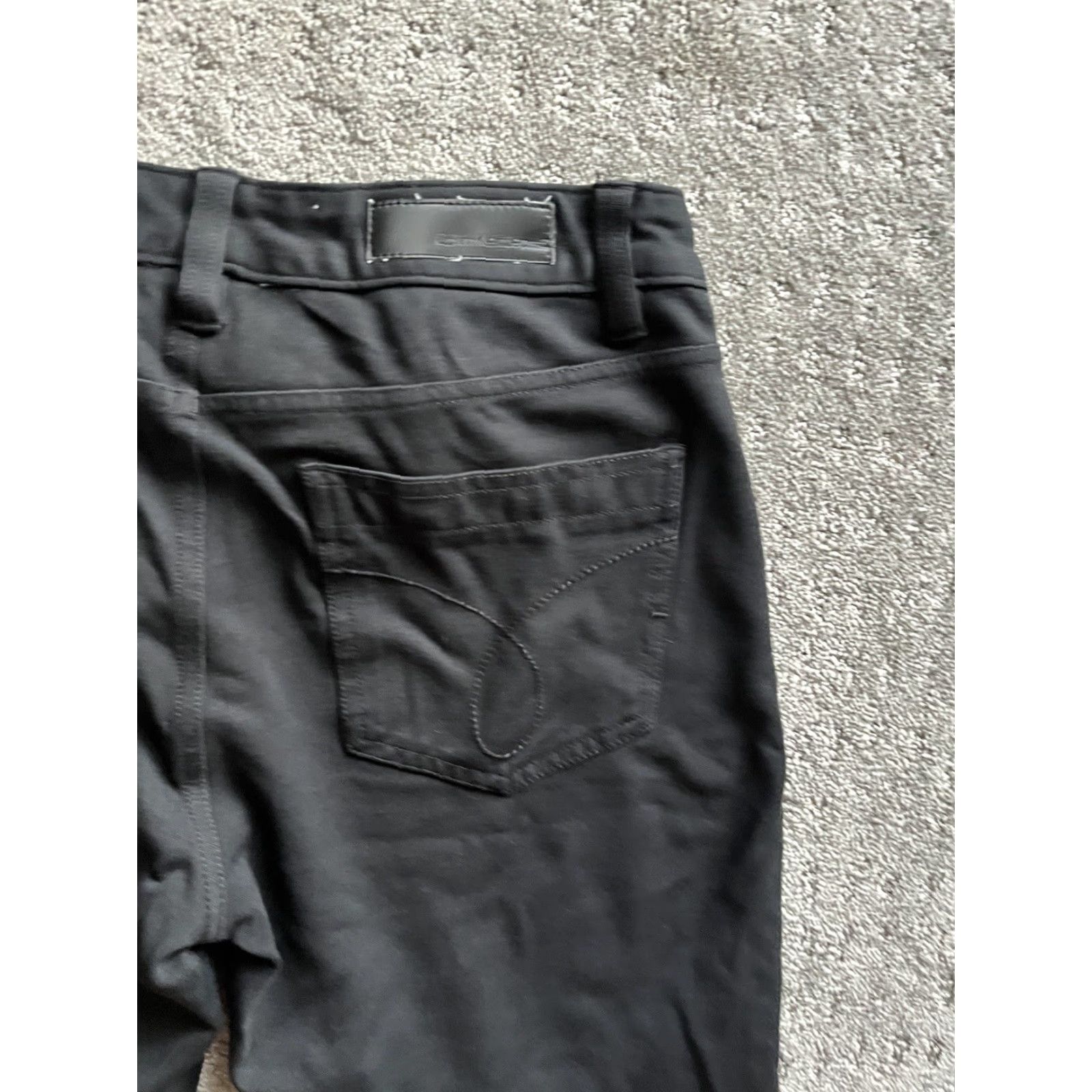 Calvin Klein Calvin Klein Jeans Women Black Skinny 28 Mid Rise 28x26 Size 28" / US 6 / IT 42 - 5 Thumbnail
