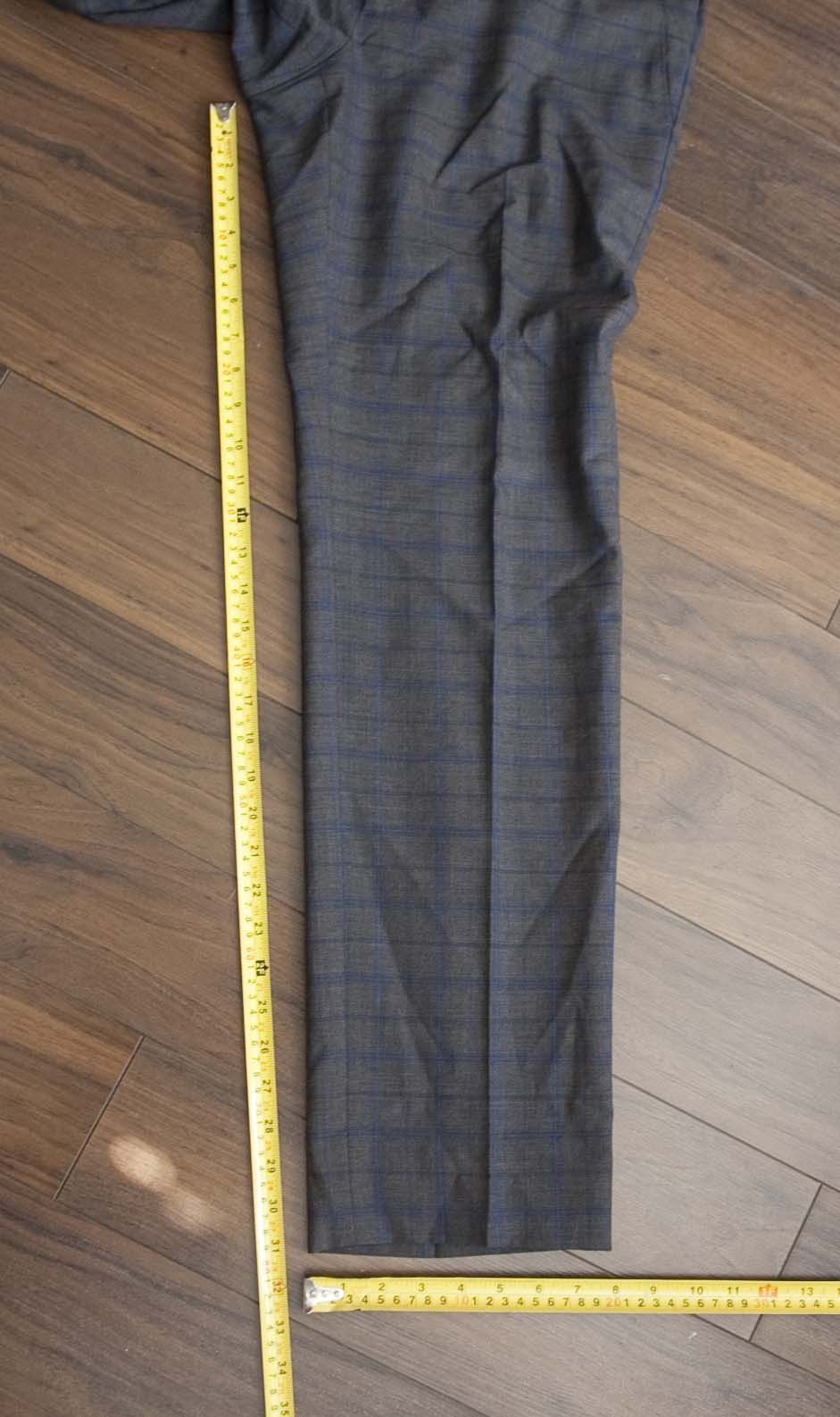 Etro Etro Pants Wool Size 33x31 Made in Italy Gray Plaid Size US 33 - 6 Thumbnail