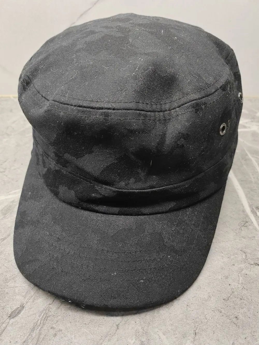 Avant Garde × Streetwear × Vintage Vintage Cadet Camo Style Cap Hat ...