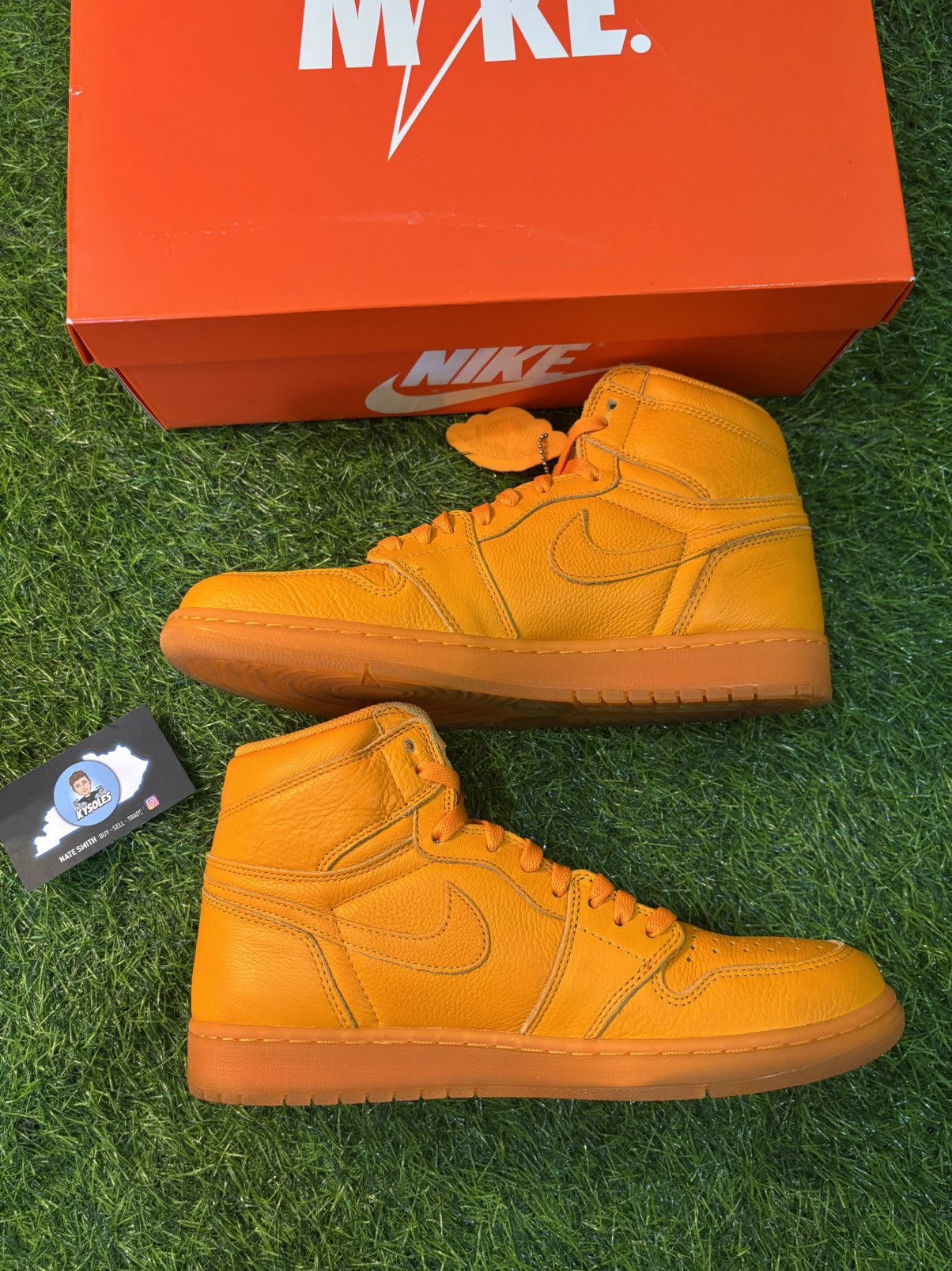 Jordan Brand Jordan 1 high gatorade orange peel Size US 10.5 / EU 43-44 - 2 Thumbnail