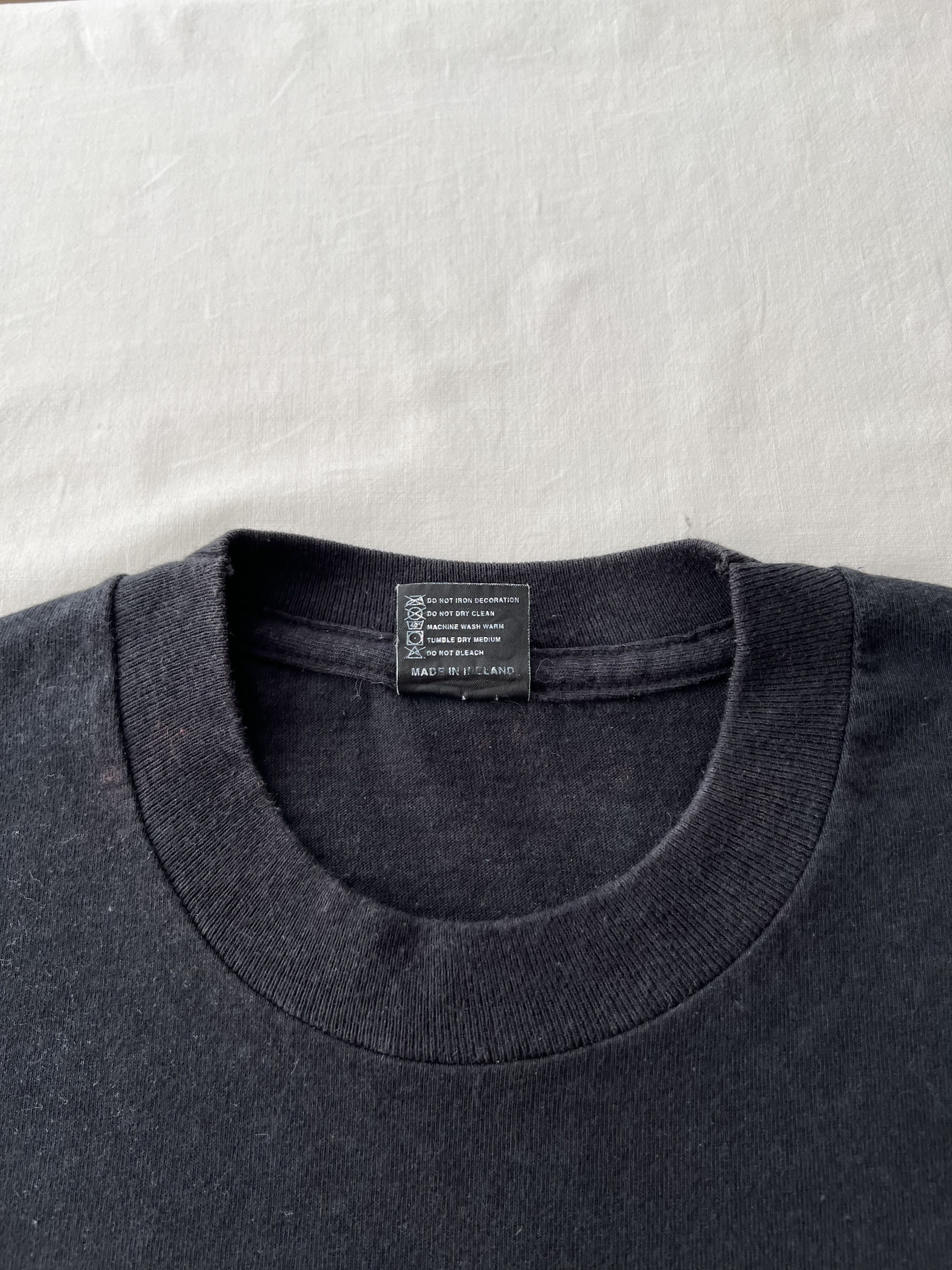Vintage Vintage 1990 Harlequin Frog Animal Nature Black T-shirt Size US XL / EU 56 / 4 - 15 Thumbnail