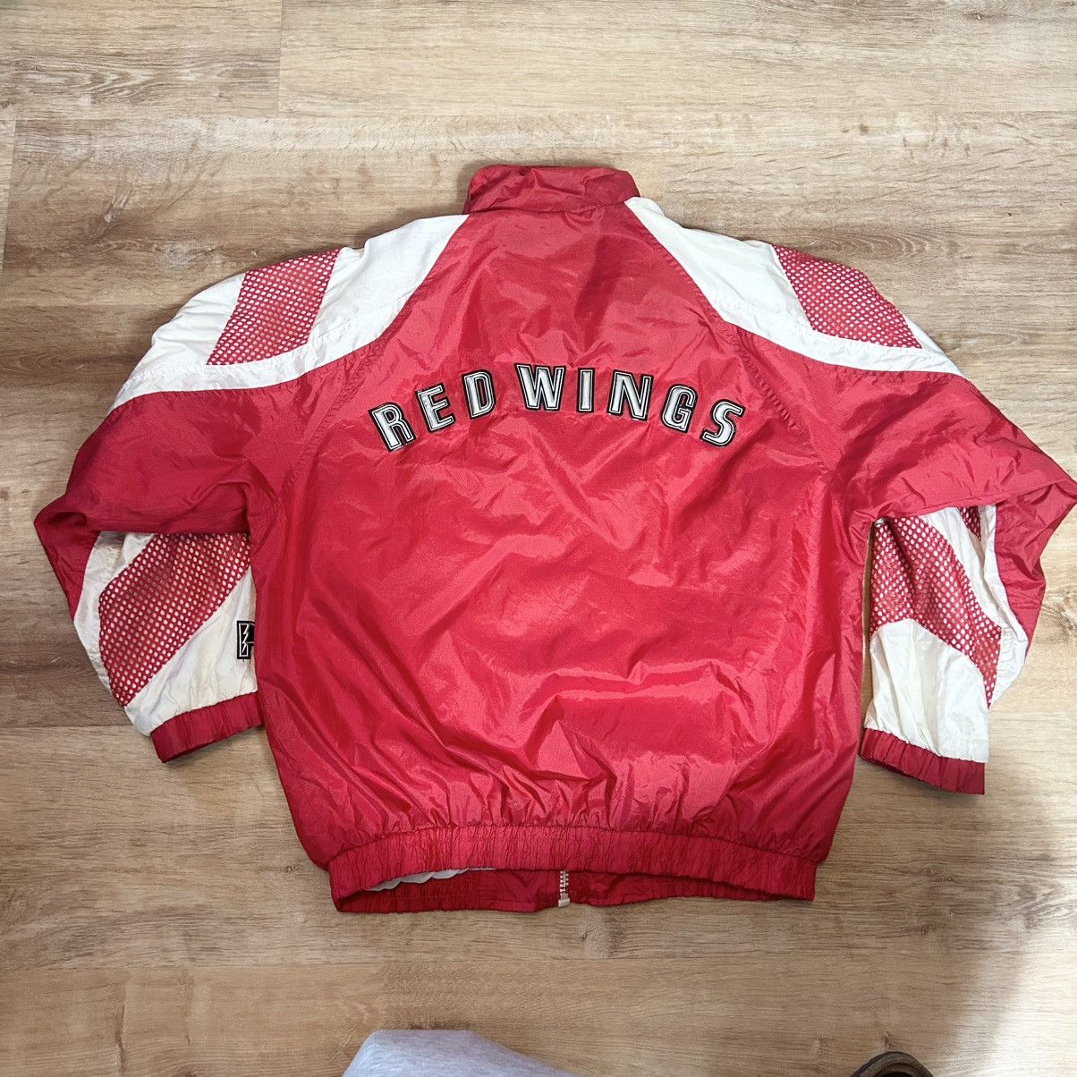 Pro Player 1990s Vintage Detroit Red Wings Embroidered Windbreaker M Size US M / EU 48-50 / 2 - 2 Thumbnail