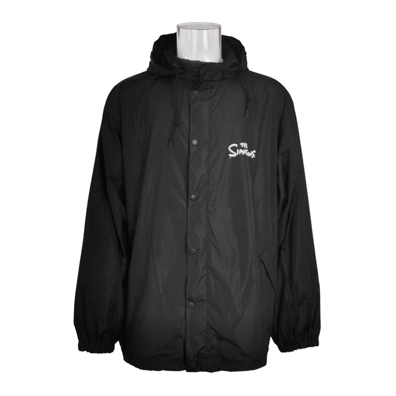 Balenciaga Balenciaga The Simpsons Black Hooded Jacket M Size US M / EU 48-50 / 2 - 1 Thumbnail