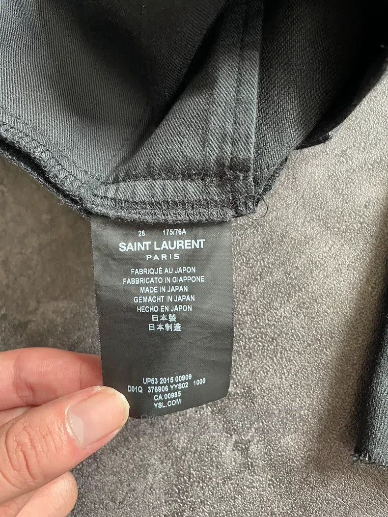 Saint Laurent Paris Saint Laurent Paris Jeans Size US 28 / EU 44 - 6 Thumbnail
