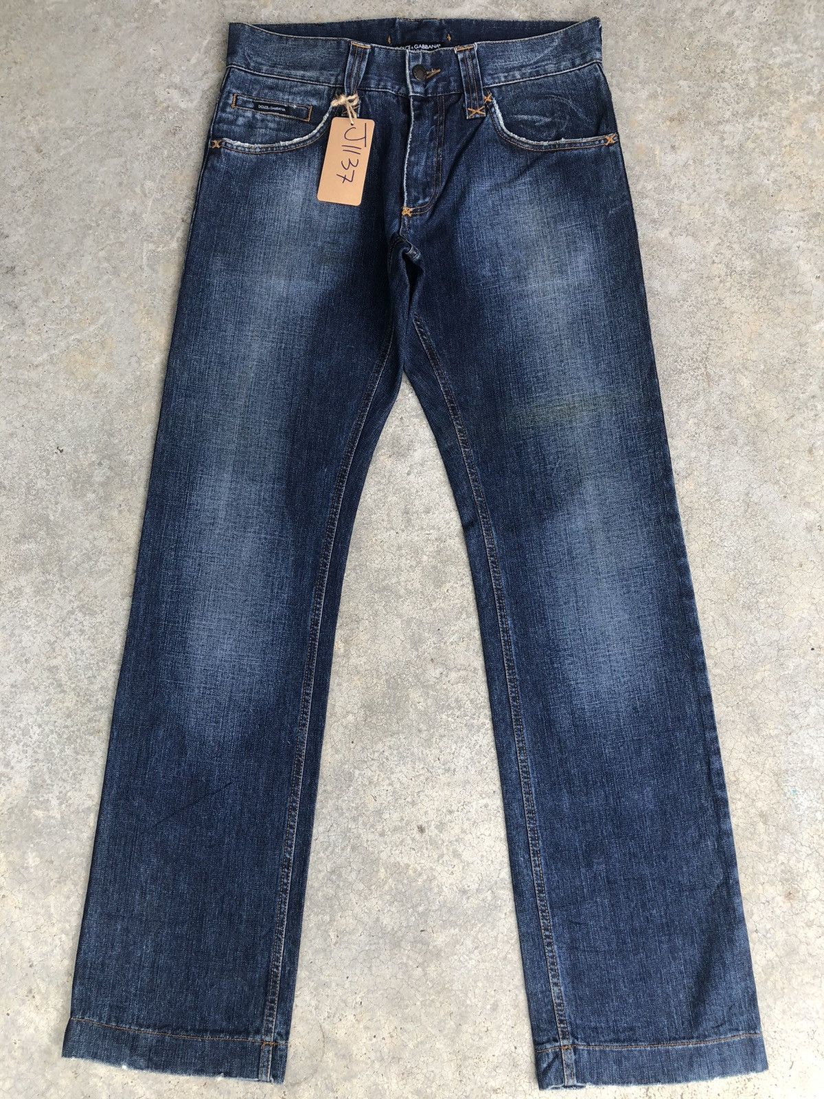 Dolce & Gabbana Rare Dolce & Gabbana Embroidered Distressed Jeans Size US 32 / EU 48 - 1 Thumbnail