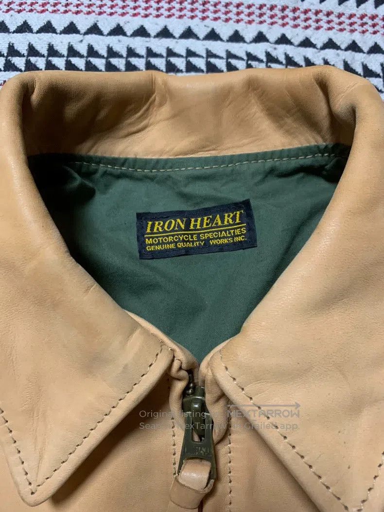 Iron Heart Iron Heart Horsehide Zip Casual Jacket Size US XL / EU 56 / 4 - 4 Thumbnail