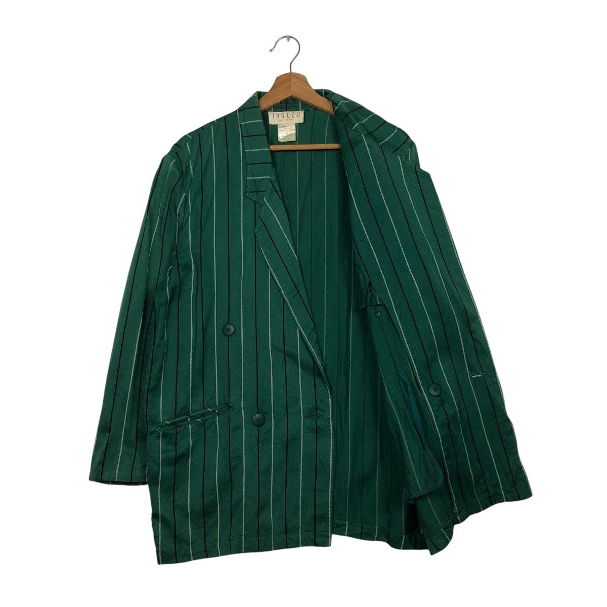 Issey Miyake 🔥VINTAGE CHORE WORKER JACKET HICKORY TAKEZO TOKYO NEW YORK Size US M / EU 48-50 / 2 - 13 Thumbnail