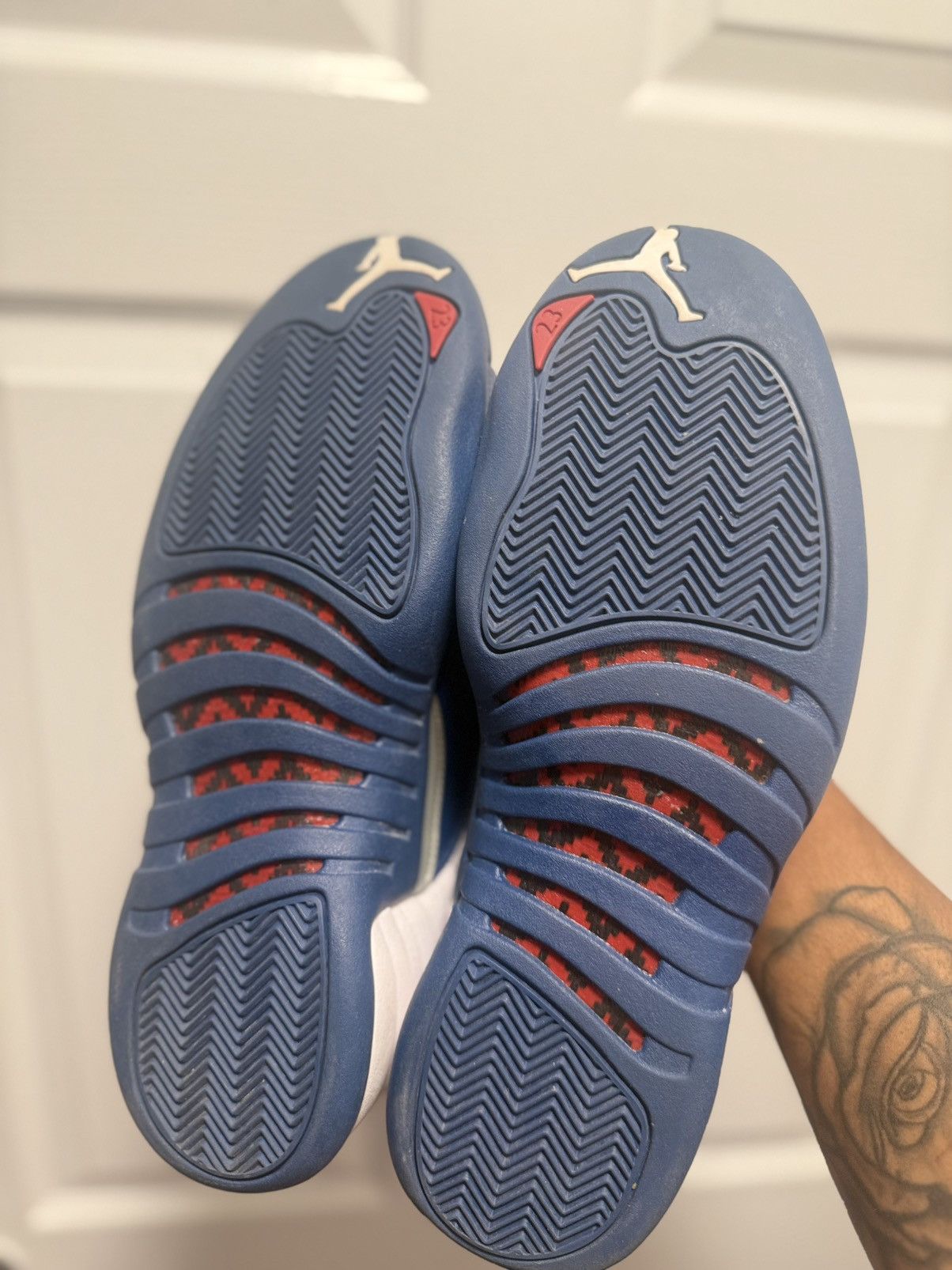 Jordan Brand French blue 12s size 12 (2016 Pair) Size US 12 / EU 45 - 7 Thumbnail