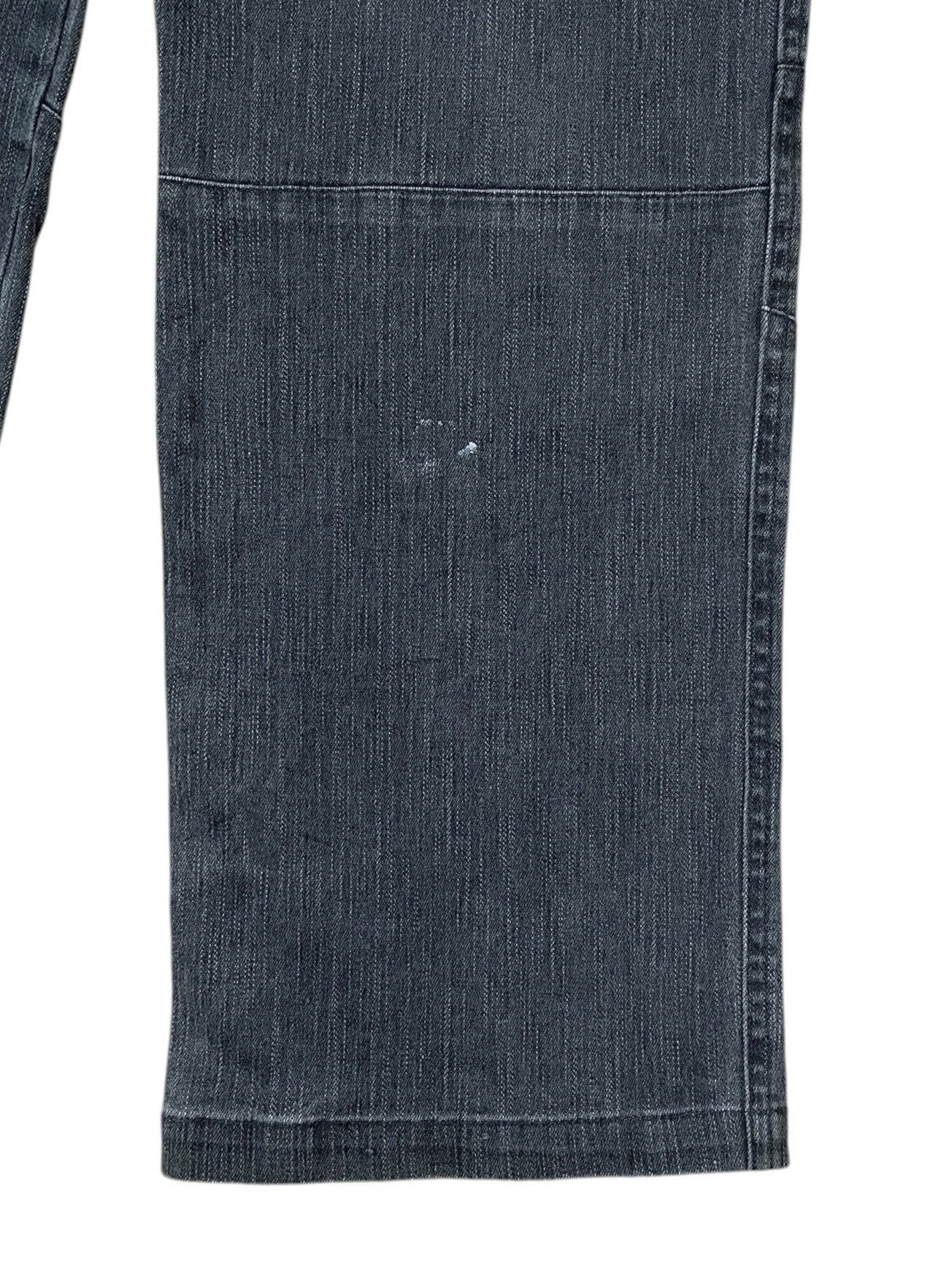 Japanese Brand × Le Grande Bleu (L.G.B.) × Vintage Vintage Japanese Brand Slash Number Jeans 2000s Size US 29 - 6 Thumbnail