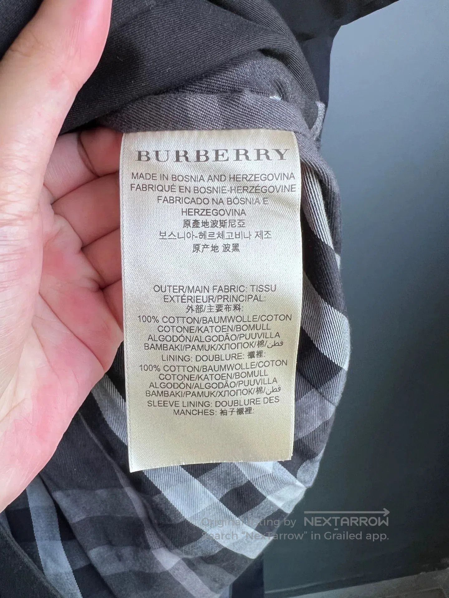 Burberry Burberry Black Trench Coat with Belt. Size US XS / EU 42 / 0 - 7 Thumbnail