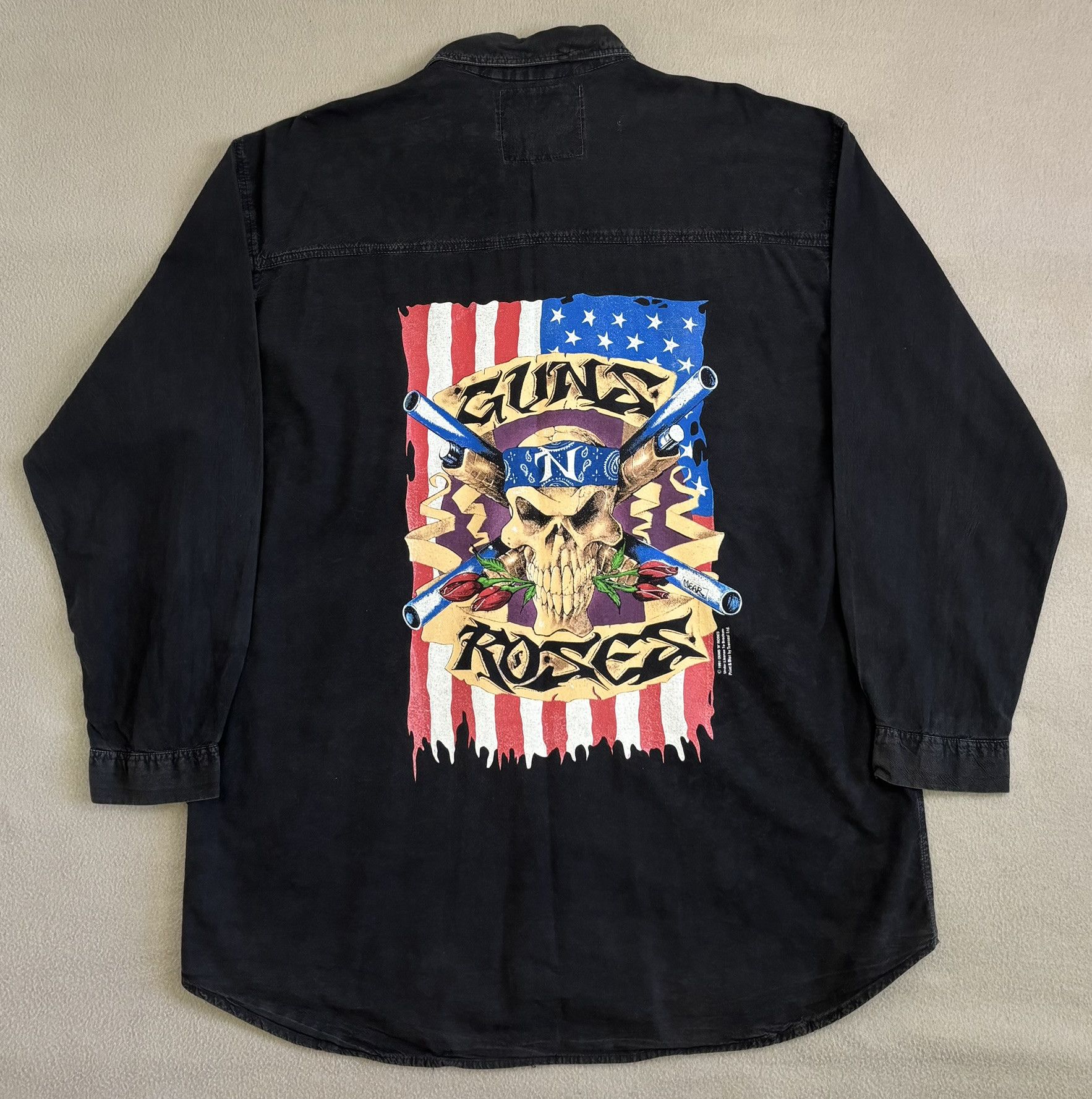 Guns N' Roses Guns N Roses 1991 shirt size XXL Size US XL / EU 56 / 4 - 11 Thumbnail
