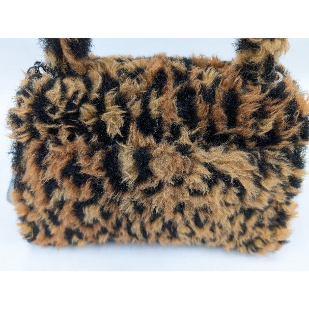 Balenciaga o1rshd1 Size:OS / Leopard Hourglass Top Hand Bag Beige/Brown Size ONE SIZE - 9 Thumbnail