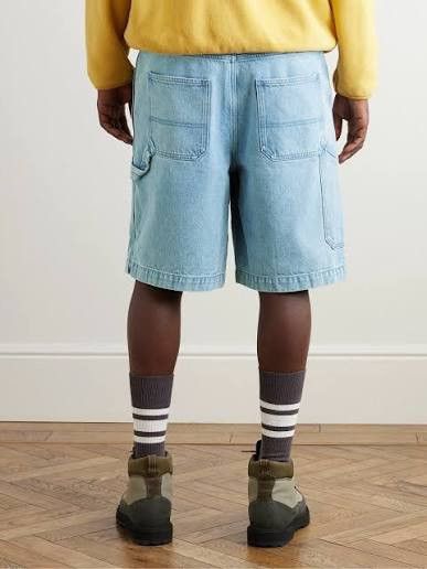 Arket Arket x Mr Porter Denim Carpenter Shorts Size US 30 / EU 46 - 5 Thumbnail