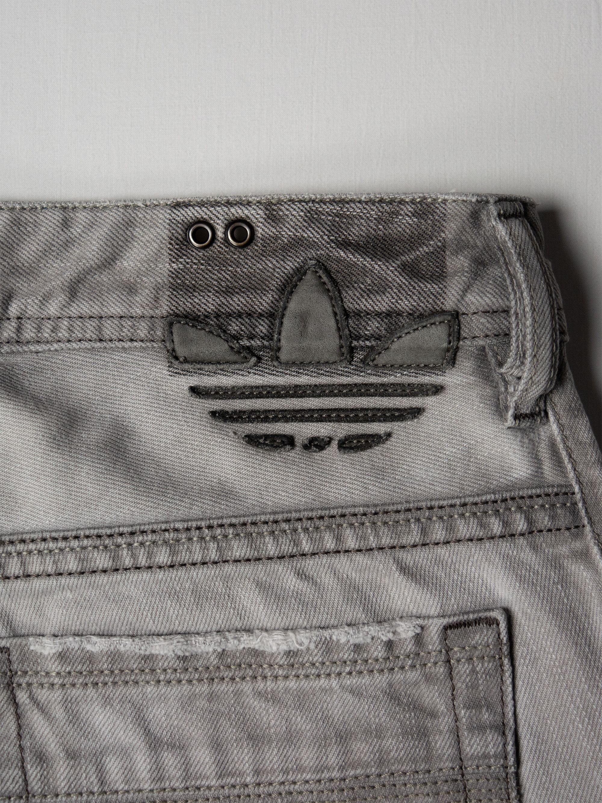 Adidas × Diesel Adidas X Diesel - 2008 - Adi-Thanaz low waist slim fit jeans Size US 30 / EU 46 - 7 Thumbnail