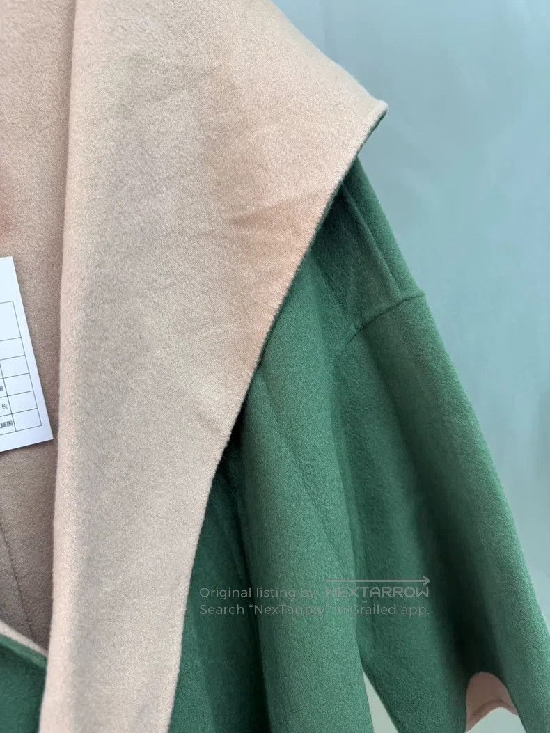 Max Mara Max Mara Long Military Green Hooded Coat Size XS / US 0-2 / IT 36-38 - 4 Thumbnail