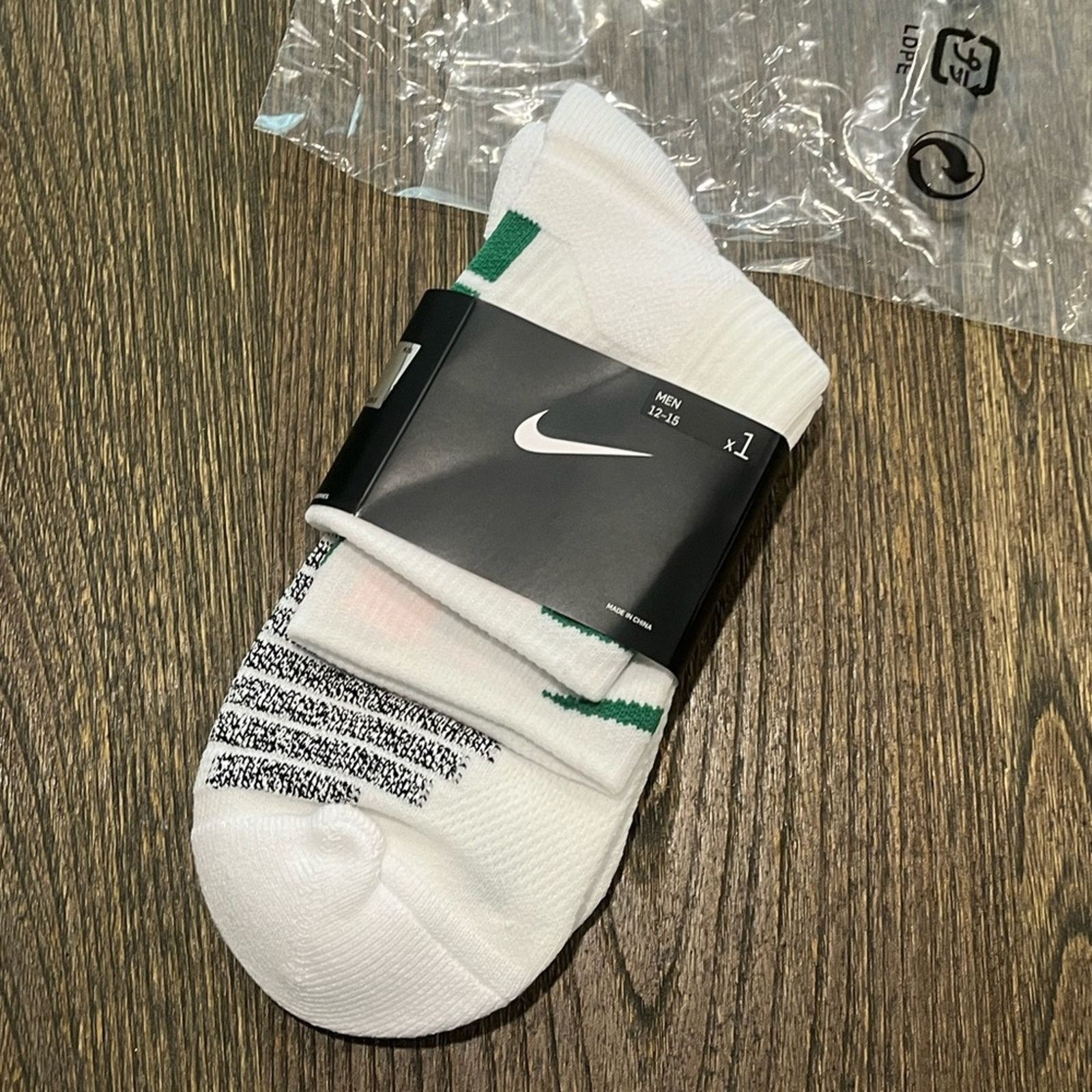 Nike NWT Nike Mens Swoosh NBA Authentic Team Issued Ankle Socks Size ONE SIZE - 1 Thumbnail
