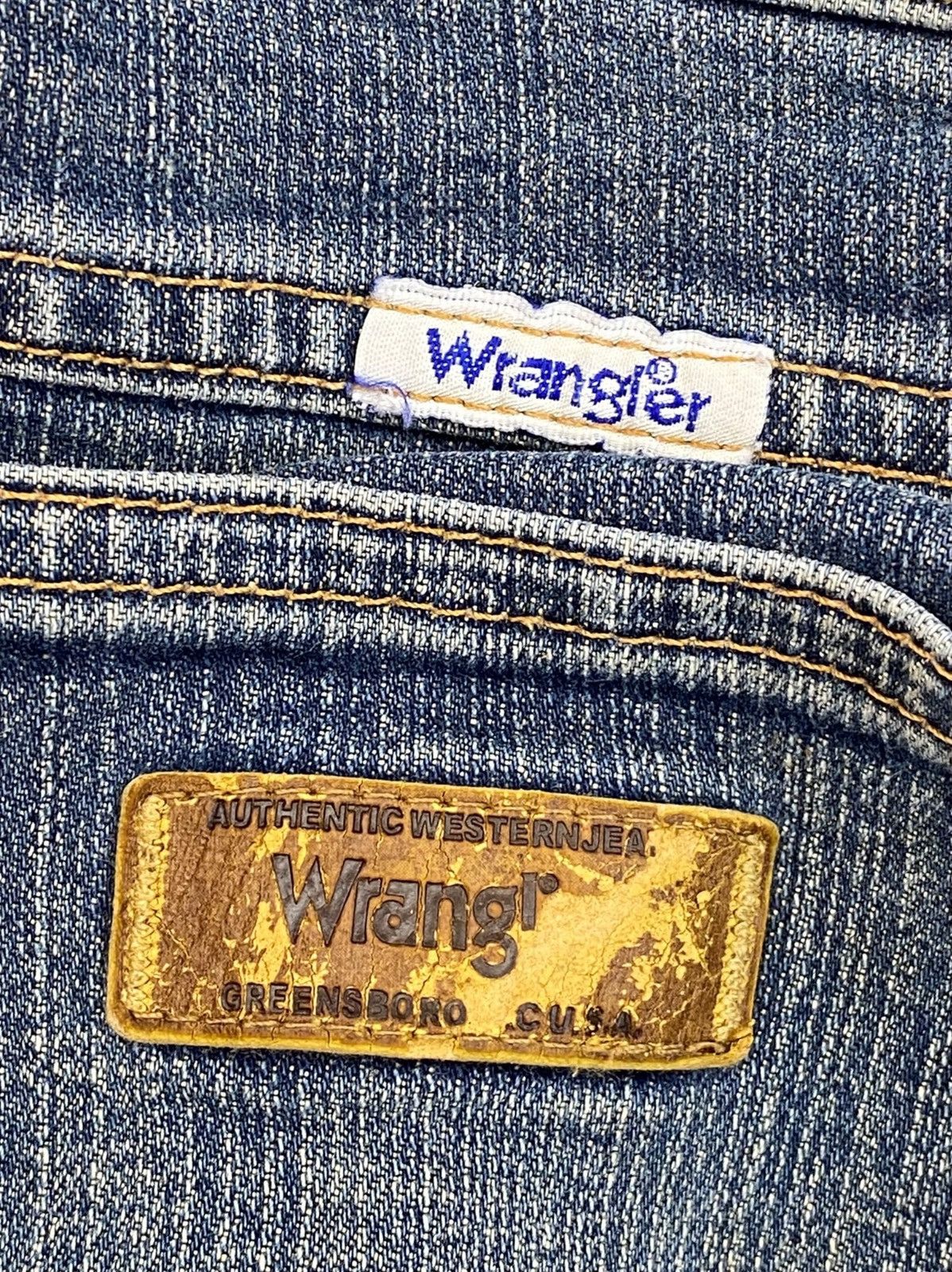 Wrangler Wrangler Haight Waist Faded Wash Style Flare Jeans Size 30" / US 8 / IT 44 - 12 Thumbnail