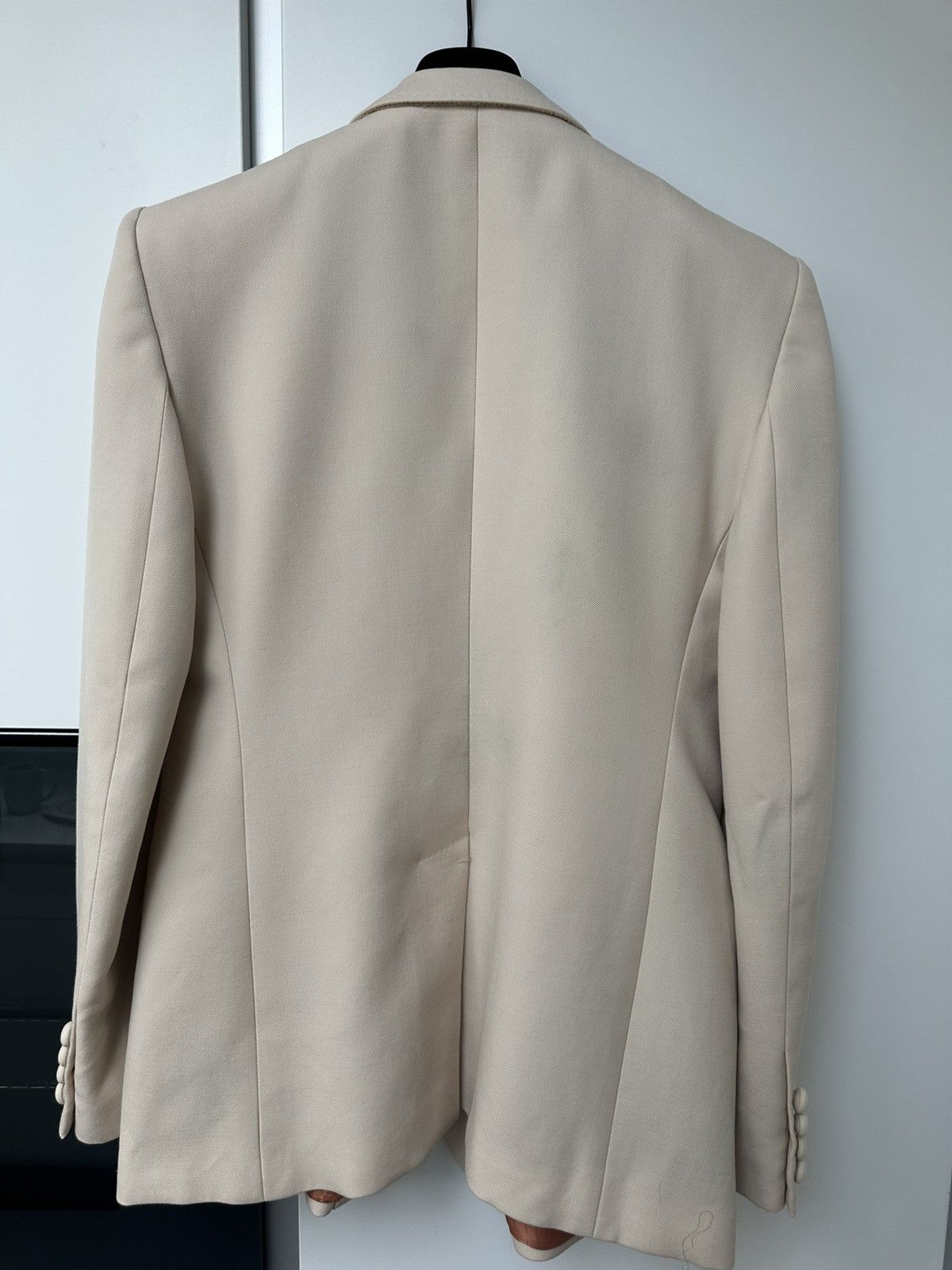 Valentino VALENTINO SINGLE-BREASTED WOOL GABARDINE JACKET Size 54L - 7 Thumbnail