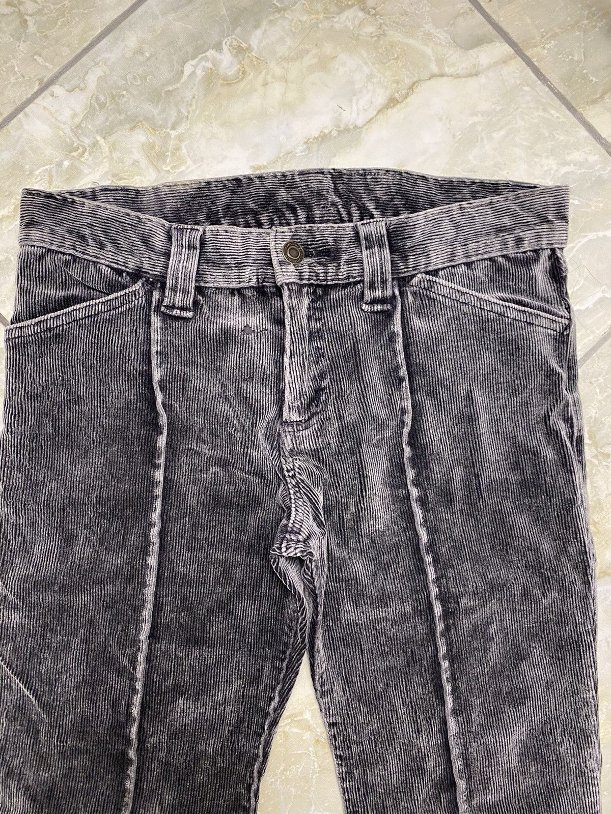 If Six Was Nine 5TH STREET Flare Corduroy Pants Size 30" / US 8 / IT 44 - 17 Thumbnail