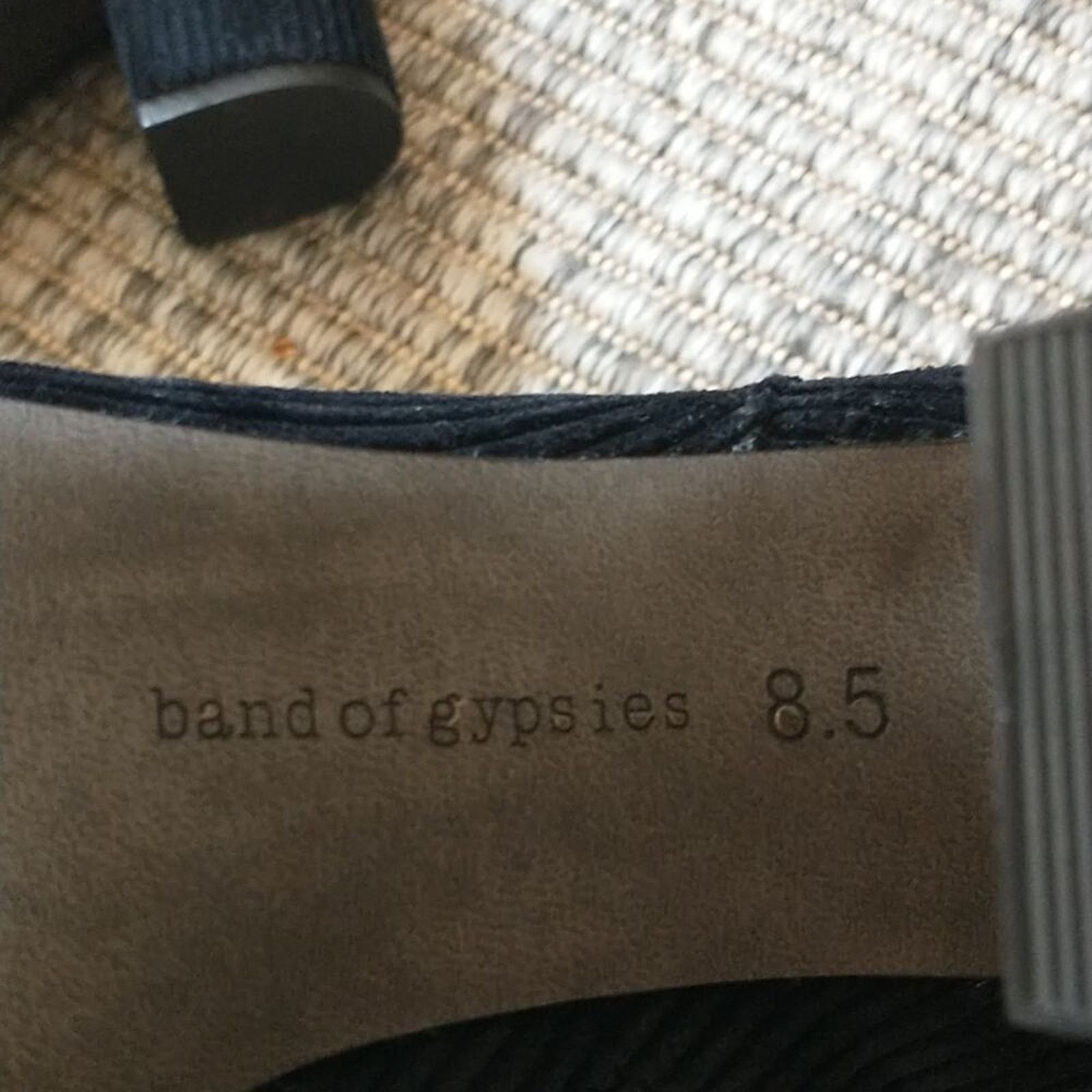 Gypsy NWT! Band of Gypsies Andrea Corduroy Booties Size US 8.5 / IT 38.5 - 5 Thumbnail