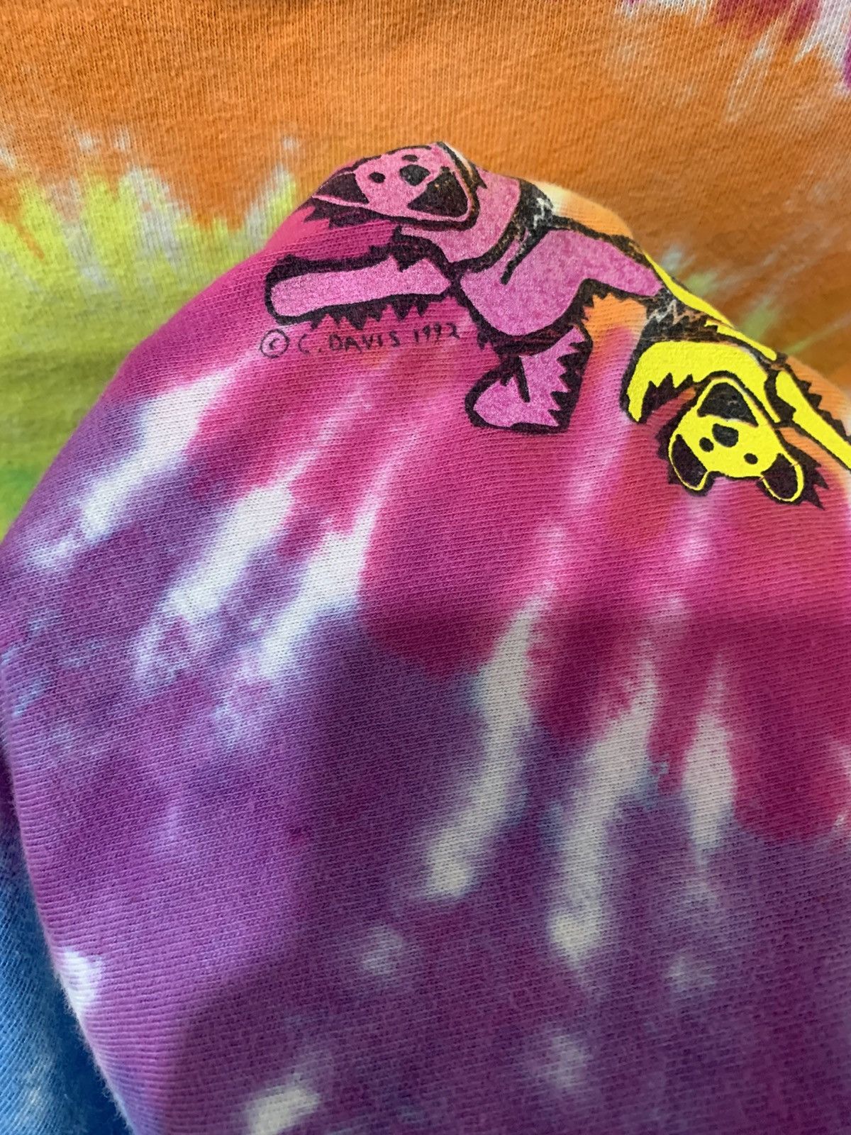 Vintage vintage tees grateful dead tiedye Size US L / EU 52-54 / 3 - 8 Thumbnail