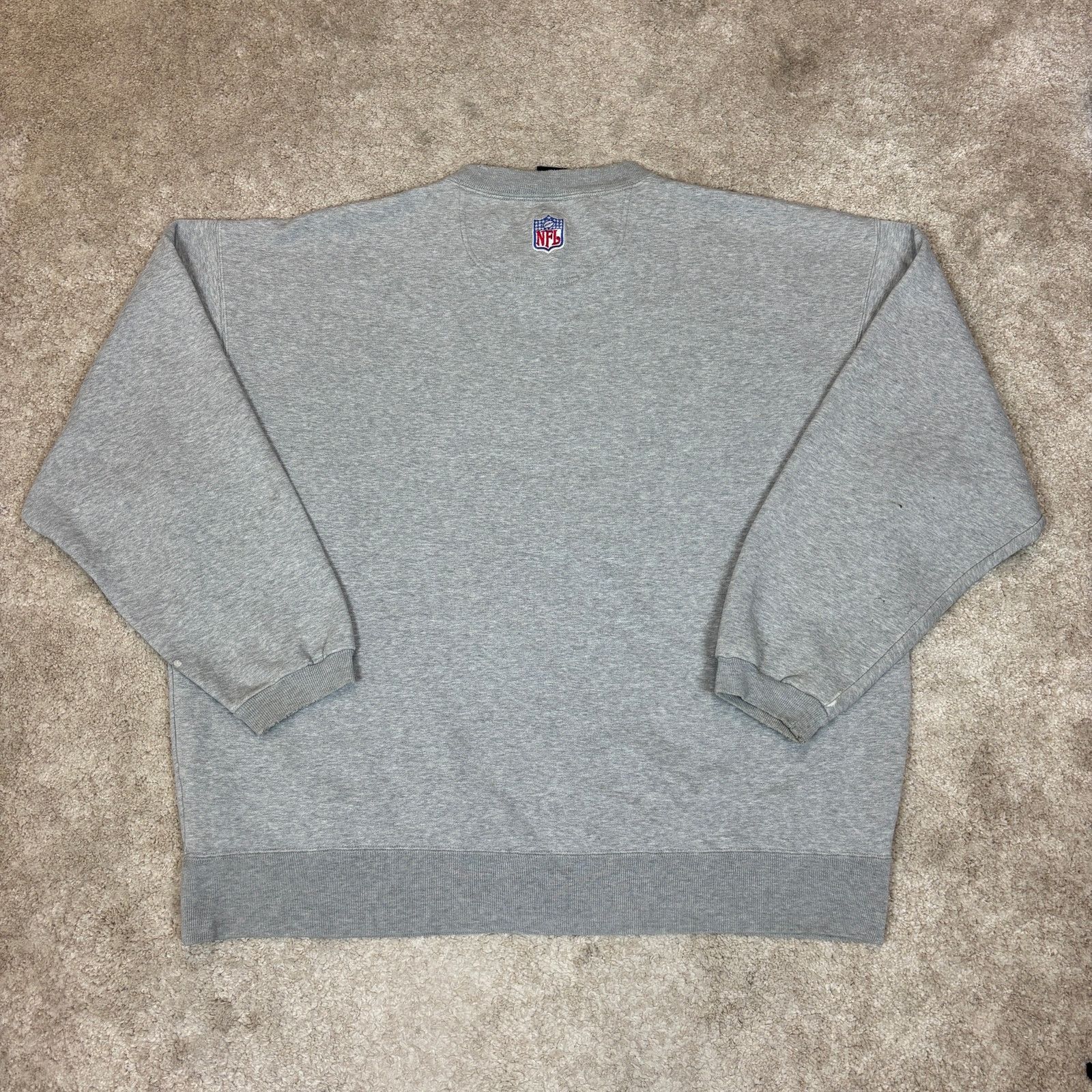 NFL × Nike Vintage Dallas Cowboys Nike Sweatshirt 2XL NFL Center Swoosh Size US XXL / EU 58 / 5 - 4 Thumbnail