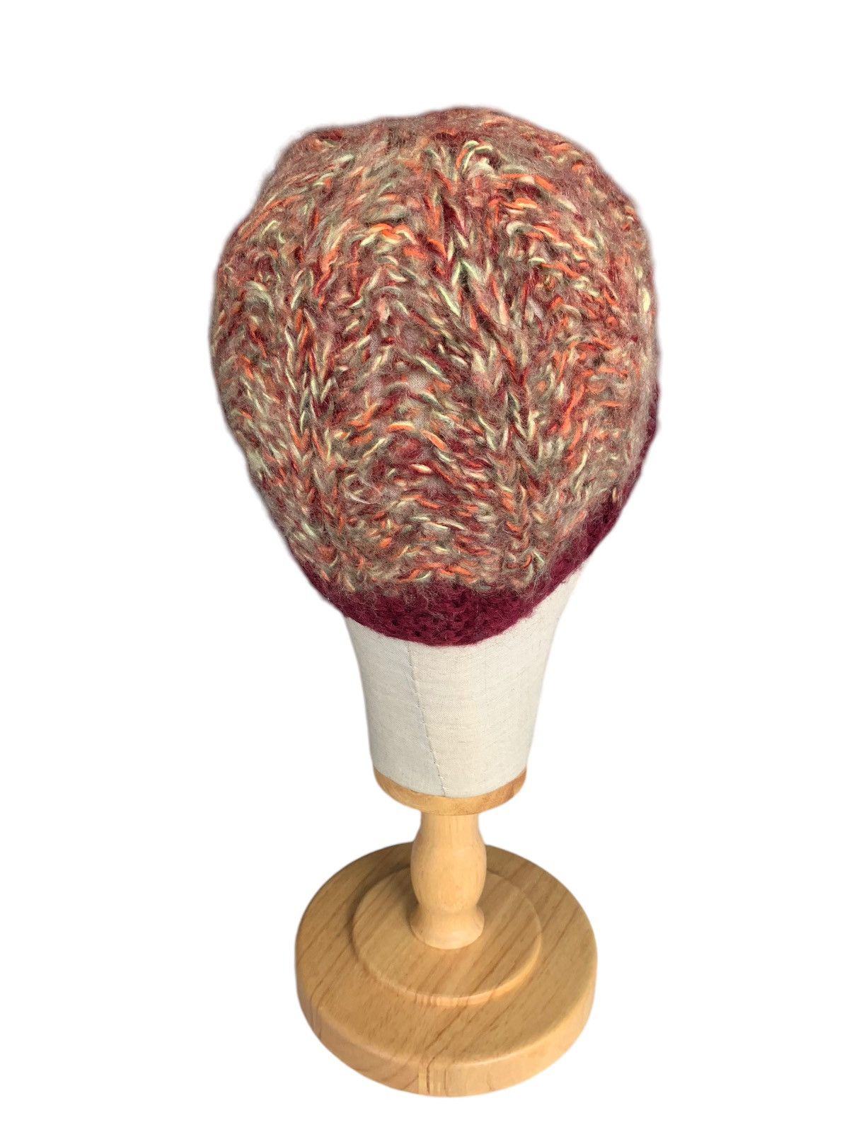 Japanese Brand × Vintage Crochet Knitted Beanie Hats Size ONE SIZE - 6 Thumbnail