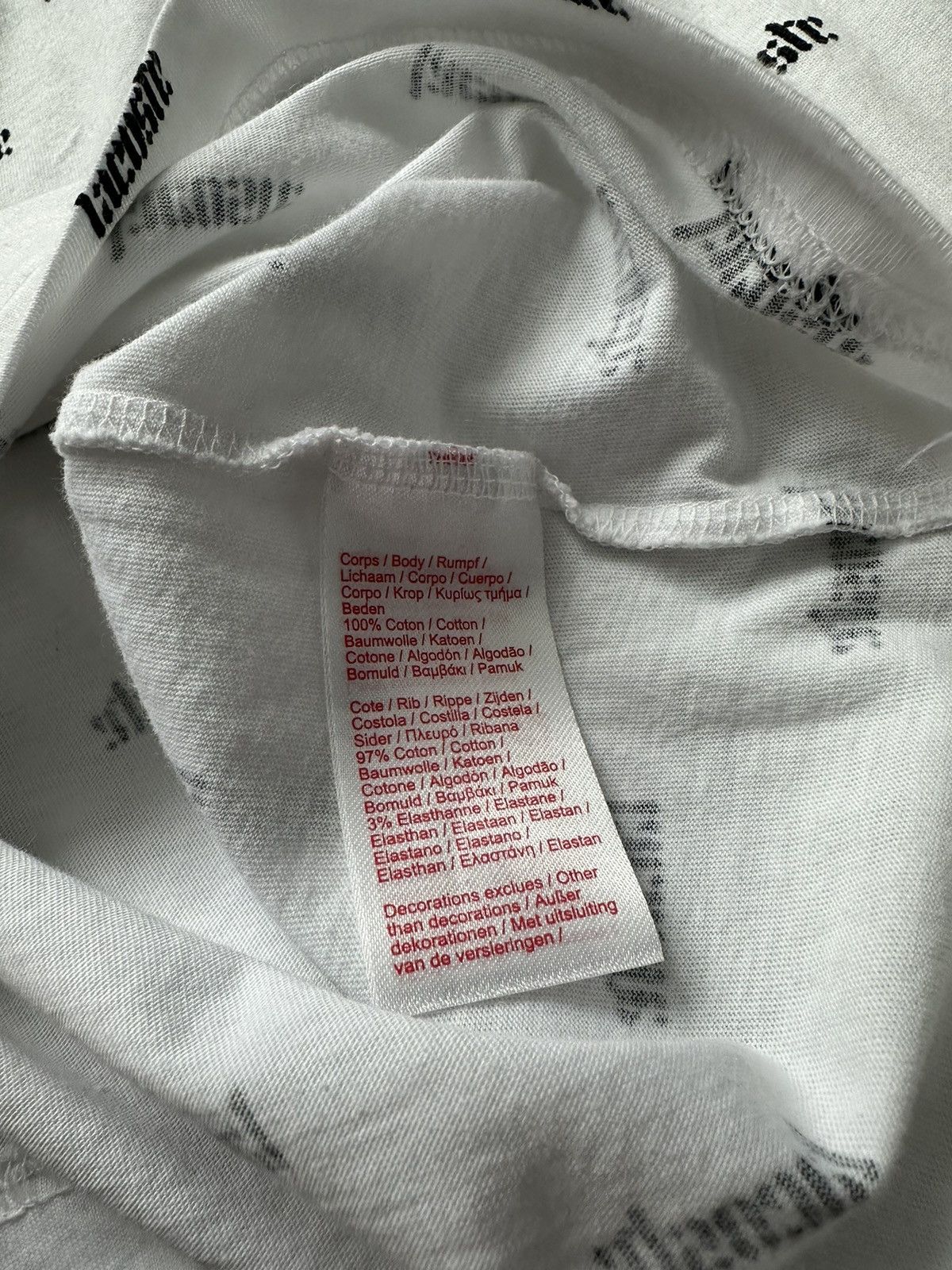 Designer × Lacoste Long sleeve T-shirt Lacoste Live Size XL Monogram Size US XL / EU 56 / 4 - 5 Thumbnail