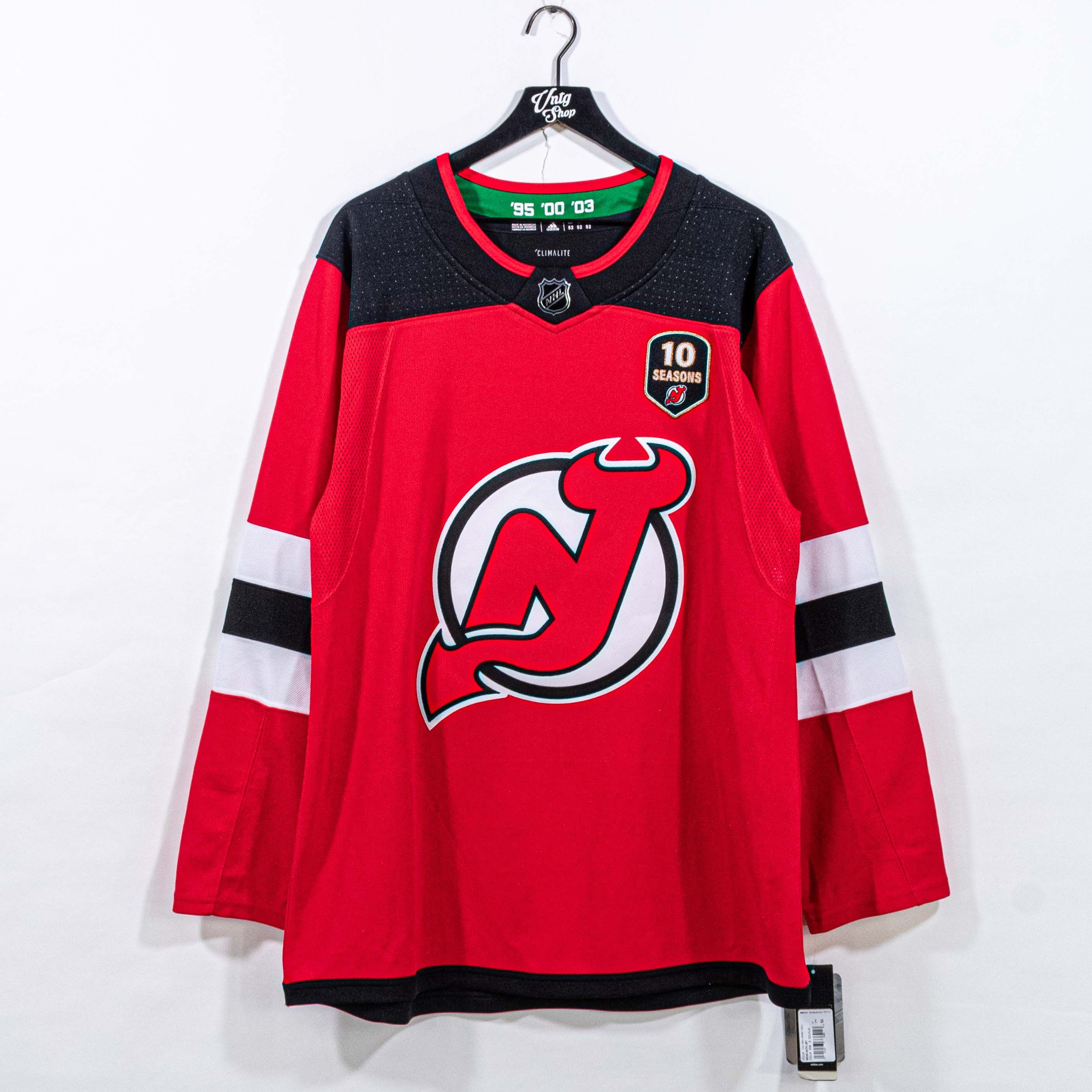 New Jersey Devils Jersey Adidas 52 NHL Hockey Season Ticket