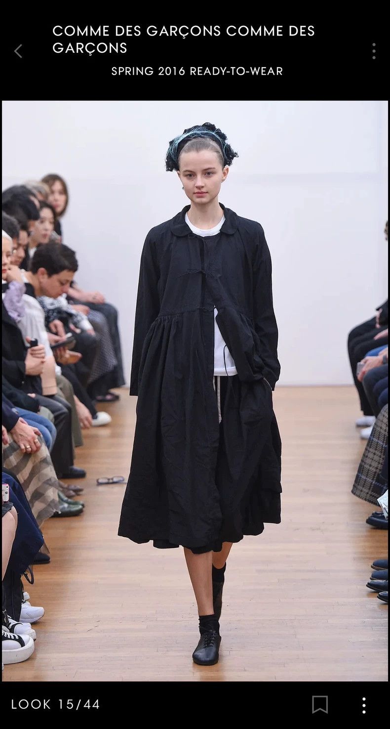 Comme des Garcons Comme Des Garcons White Shirt Dress Size M / US 6-8 / IT 42-44 - 7 Thumbnail