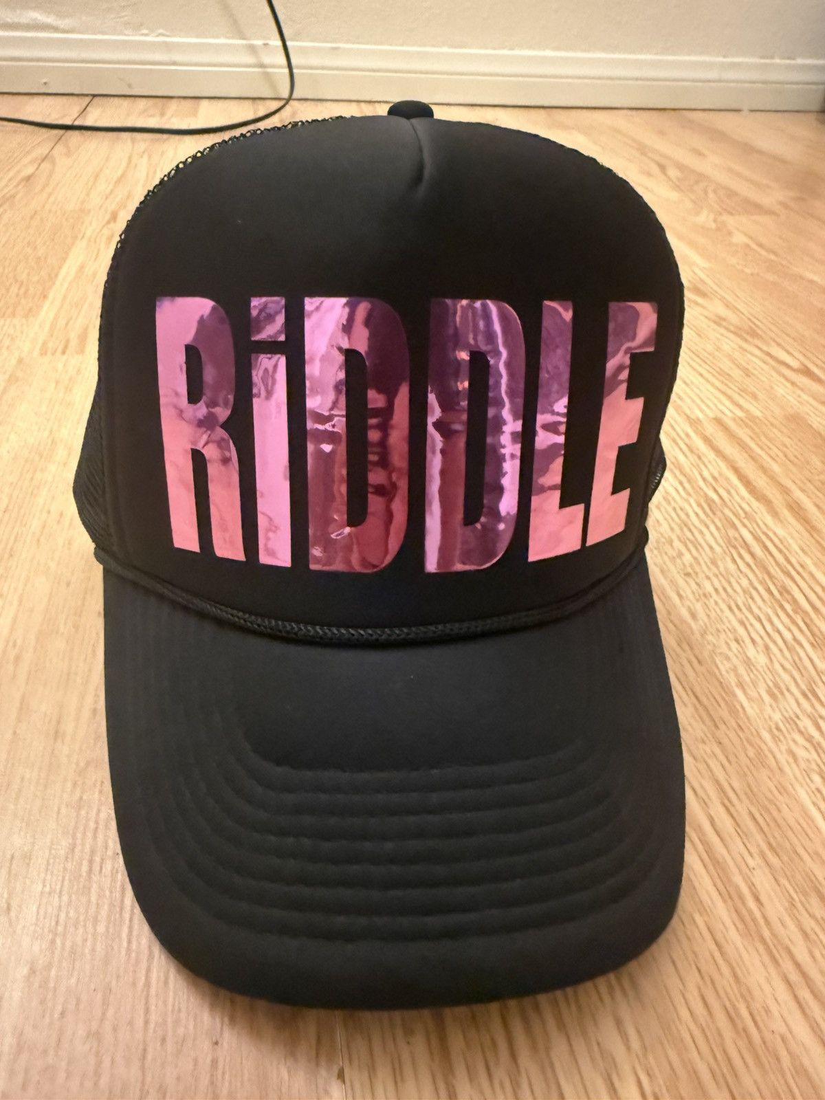 Antony Riddle Antony Riddle Neoprene Trucker Hat Size ONE SIZE - 4 Thumbnail