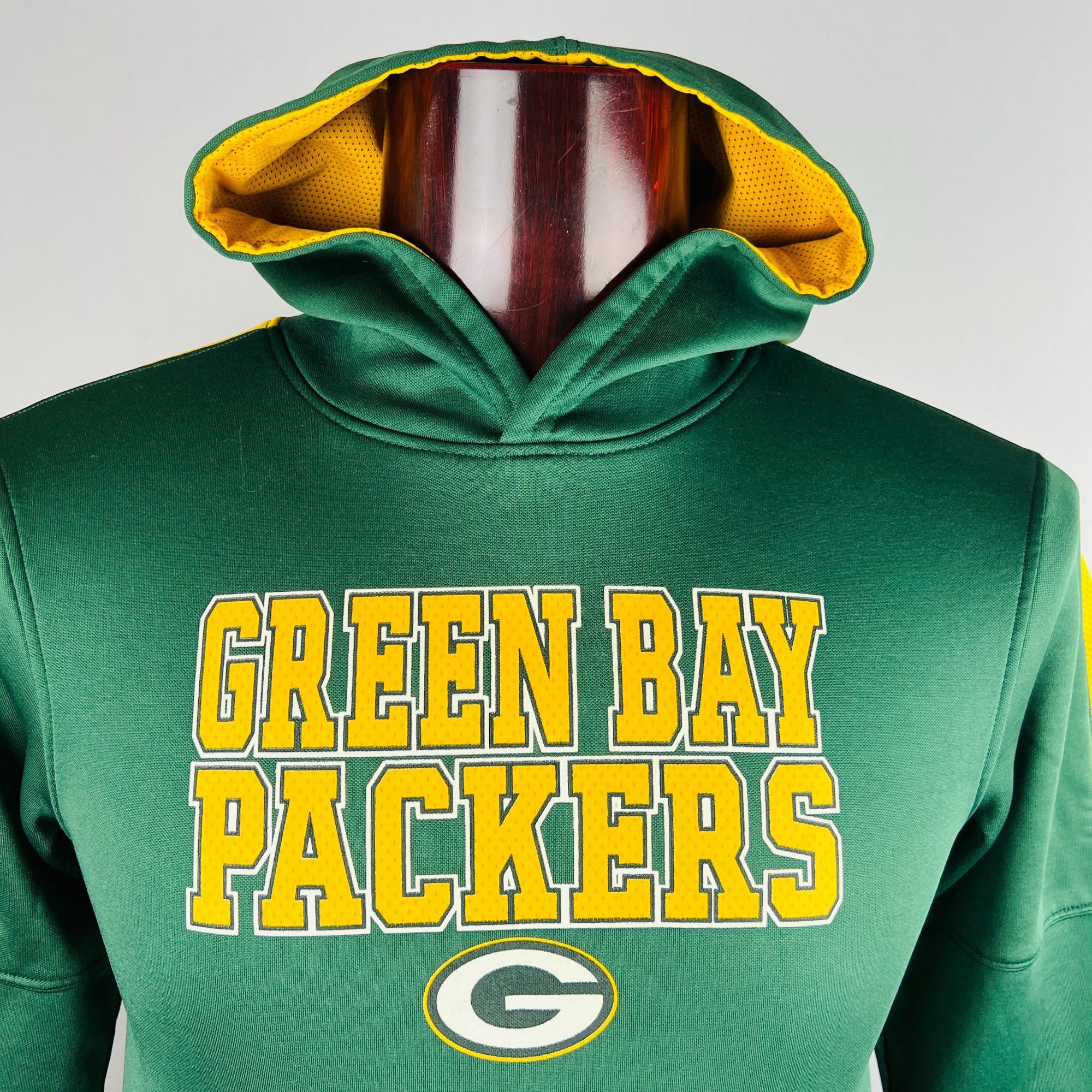NFL Green Bay Packers Pullover Hoodie with Front Pockets Small Size US S / EU 44-46 / 1 - 2 Thumbnail