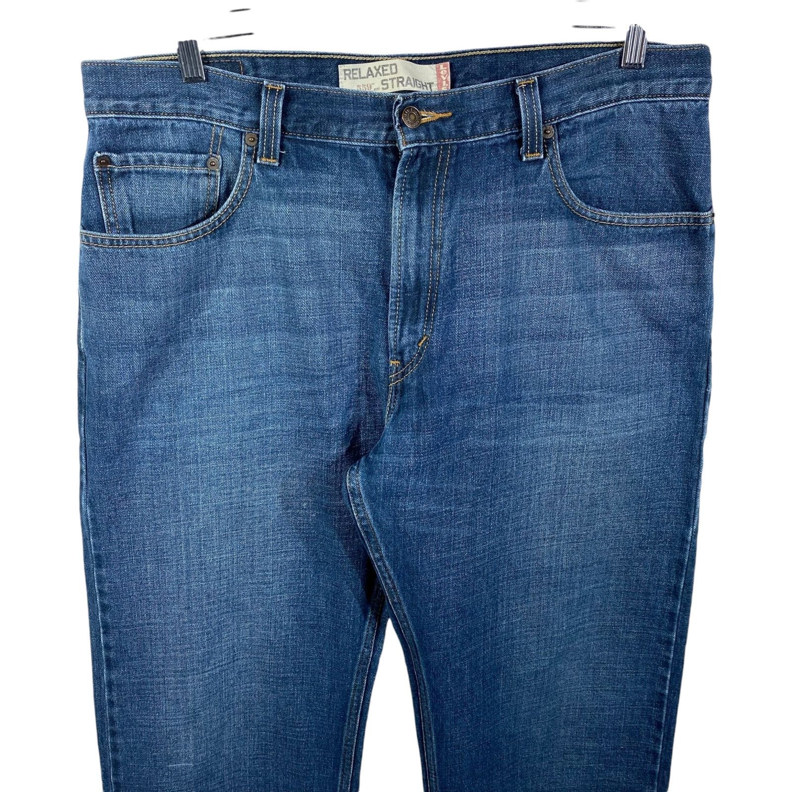 Levi's Levi's 559 Denim Straight Leg Jeans Size US 36 / EU 52 - 2 Thumbnail