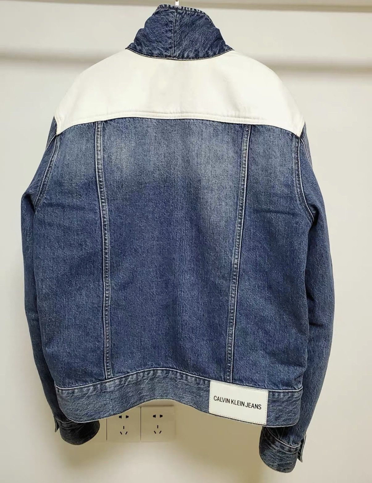 Raf Simons Raf Simons x Calvin Klein Color-block Denim Jacket J37 Size US M / EU 48-50 / 2 - 2 Thumbnail