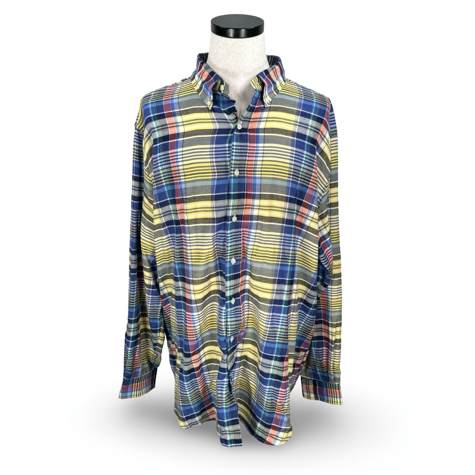 Ralph Lauren Polo Ralph Lauren Light Flannel Shirt Men 2XLT Plaid Button Size US XXL / EU 58 / 5 - 1 Thumbnail