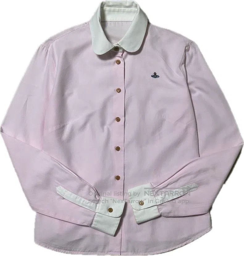 Vivienne Westwood Vivienne Westwood Pink Shirt Size L / US 10 / IT 46 - 3 Thumbnail