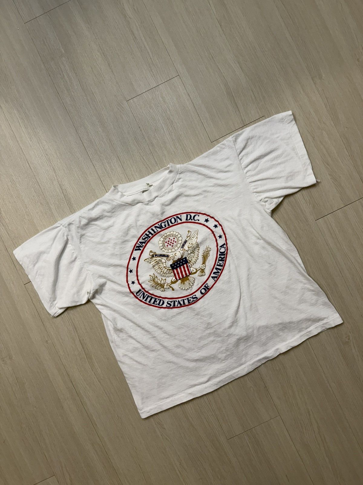 Other Vintage Washington D.C. Single Stitch Shirt Size US L / EU 52-54 / 3 - 2 Thumbnail