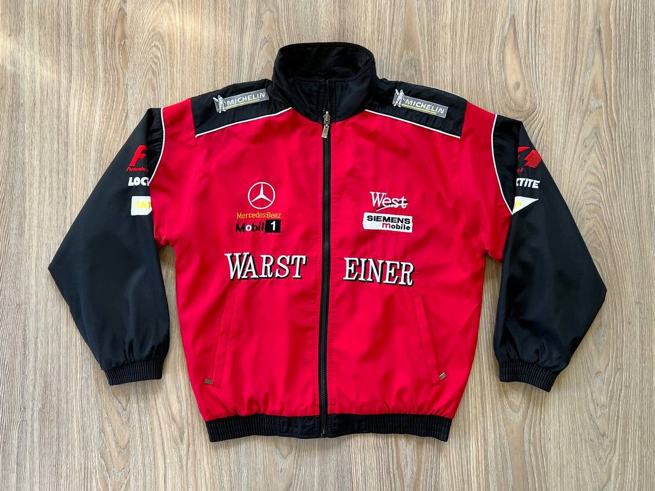 Mercedes-Benz × Vintage Vintage Mercedes Benz Mclaren Warsteiner Racing Track Jacket Size US XL / EU 56 / 4 - 17 Thumbnail