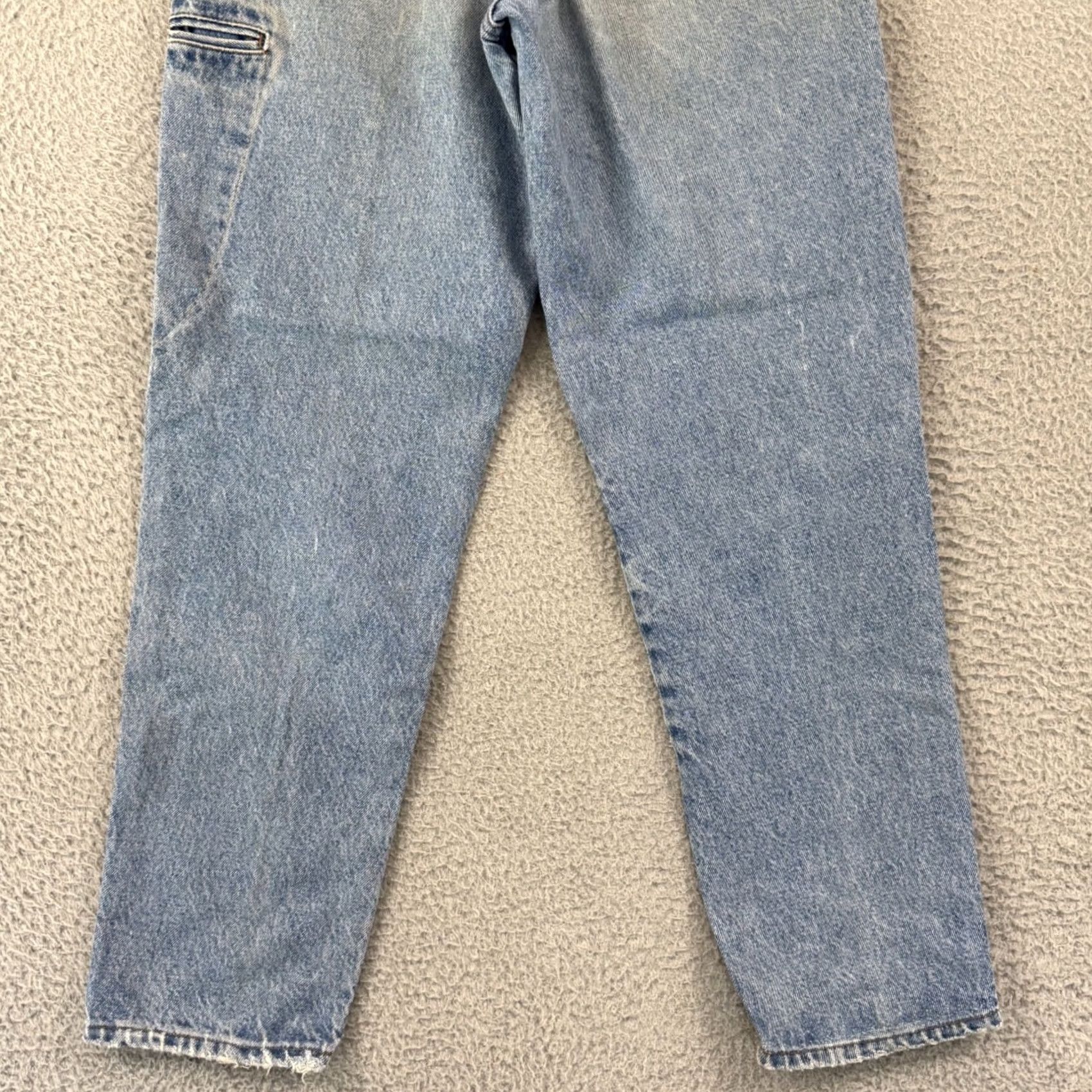 Vintage VINTAGE Forenza Jeans Womens 6 Blue High Waisted Mom 90s Tapered Denim 26x30 Zip Size 28" / US 6 / IT 42 - 7 Thumbnail