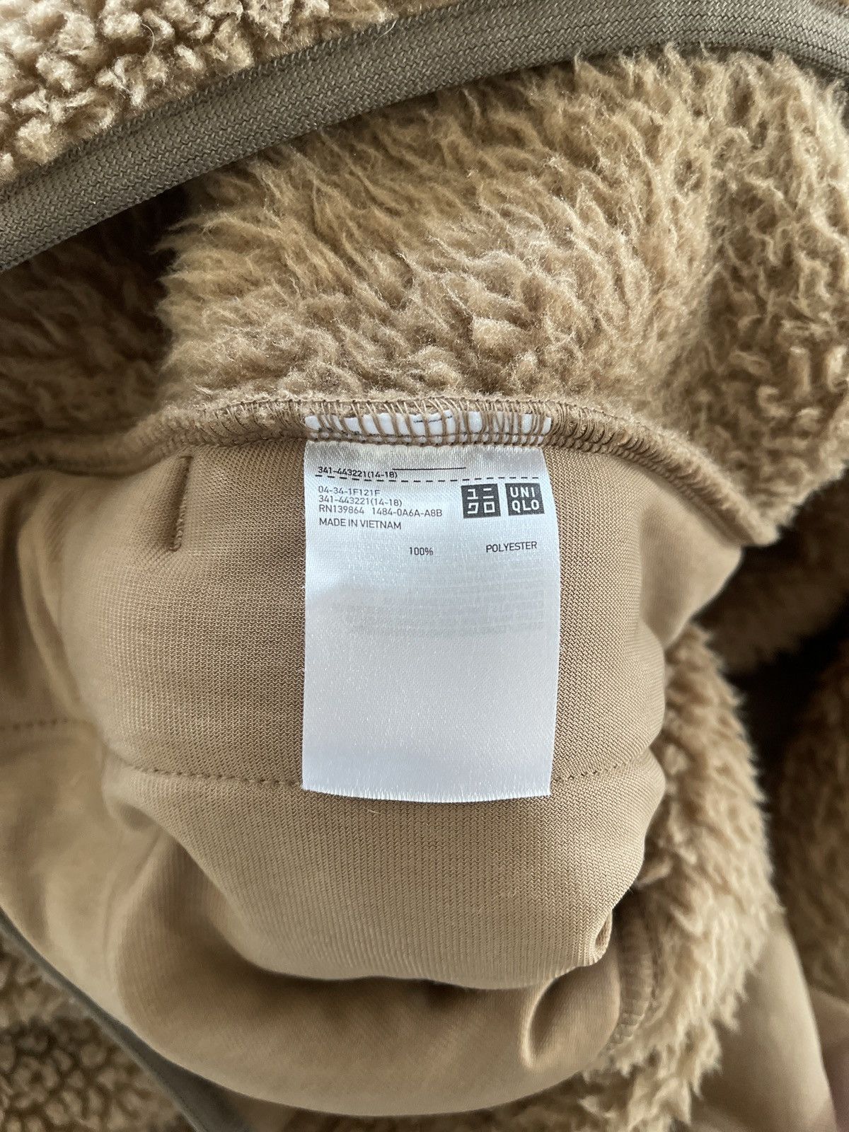 Uniqlo × White Mountaineering White mountaineering Uniqlo quarter snap Sherpa Size US XL / EU 56 / 4 - 4 Thumbnail