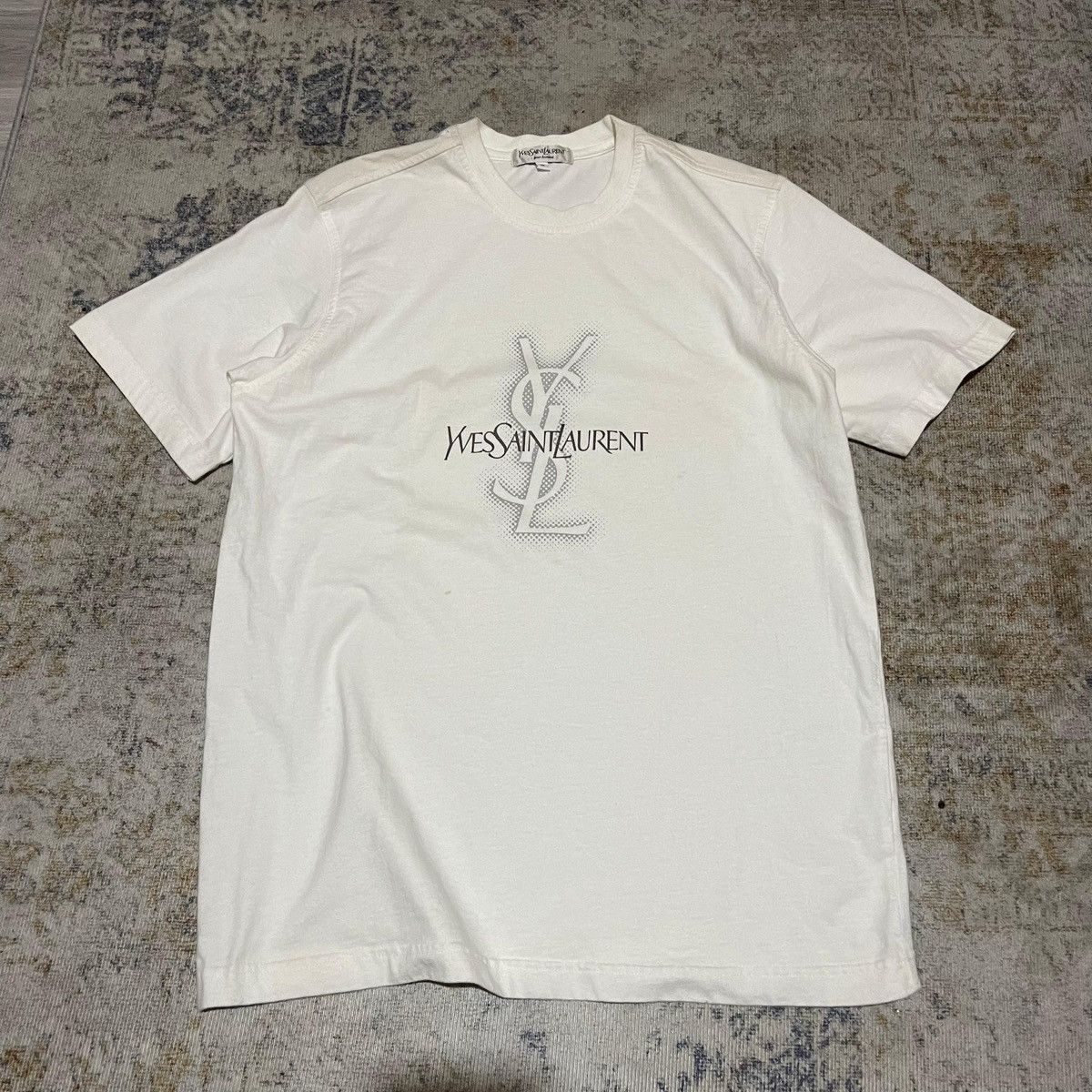 Yves Saint Laurent Vintage YSL tshirt Size US M / EU 48-50 / 2 - 1 Thumbnail