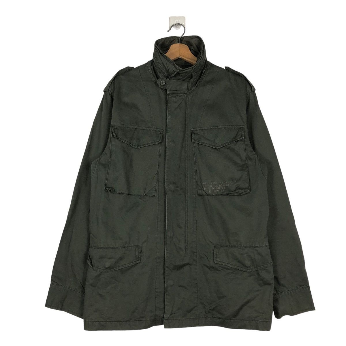 Japanese Brand 🔥Vintage Cargo Biker Military Jacket Avirex Big Pocket Size US L / EU 52-54 / 3 - 1 Thumbnail