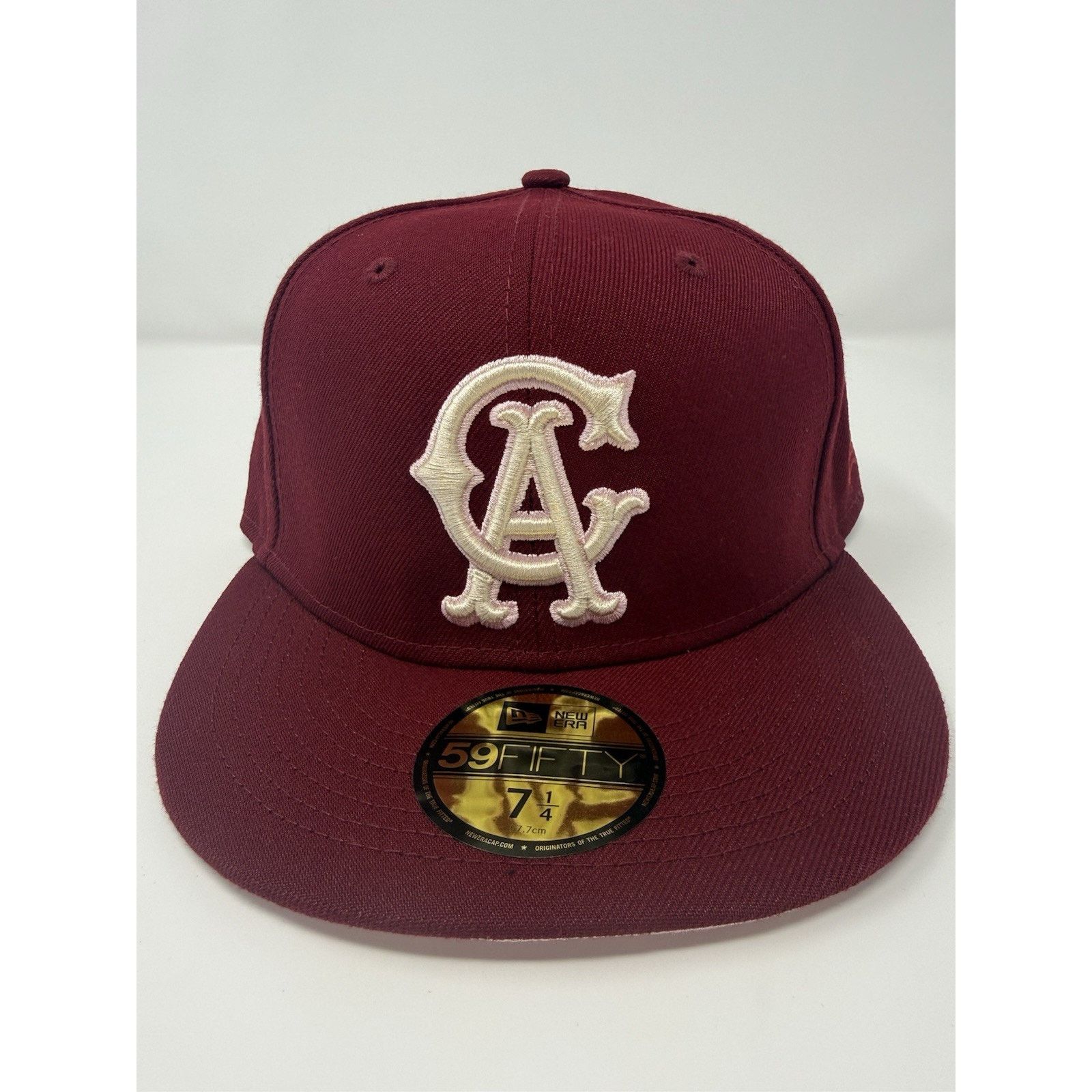 New Era New Era California Angels Hat - SZ 7 1/4 Cardinal/Burgundy Size ONE SIZE - 1 Thumbnail