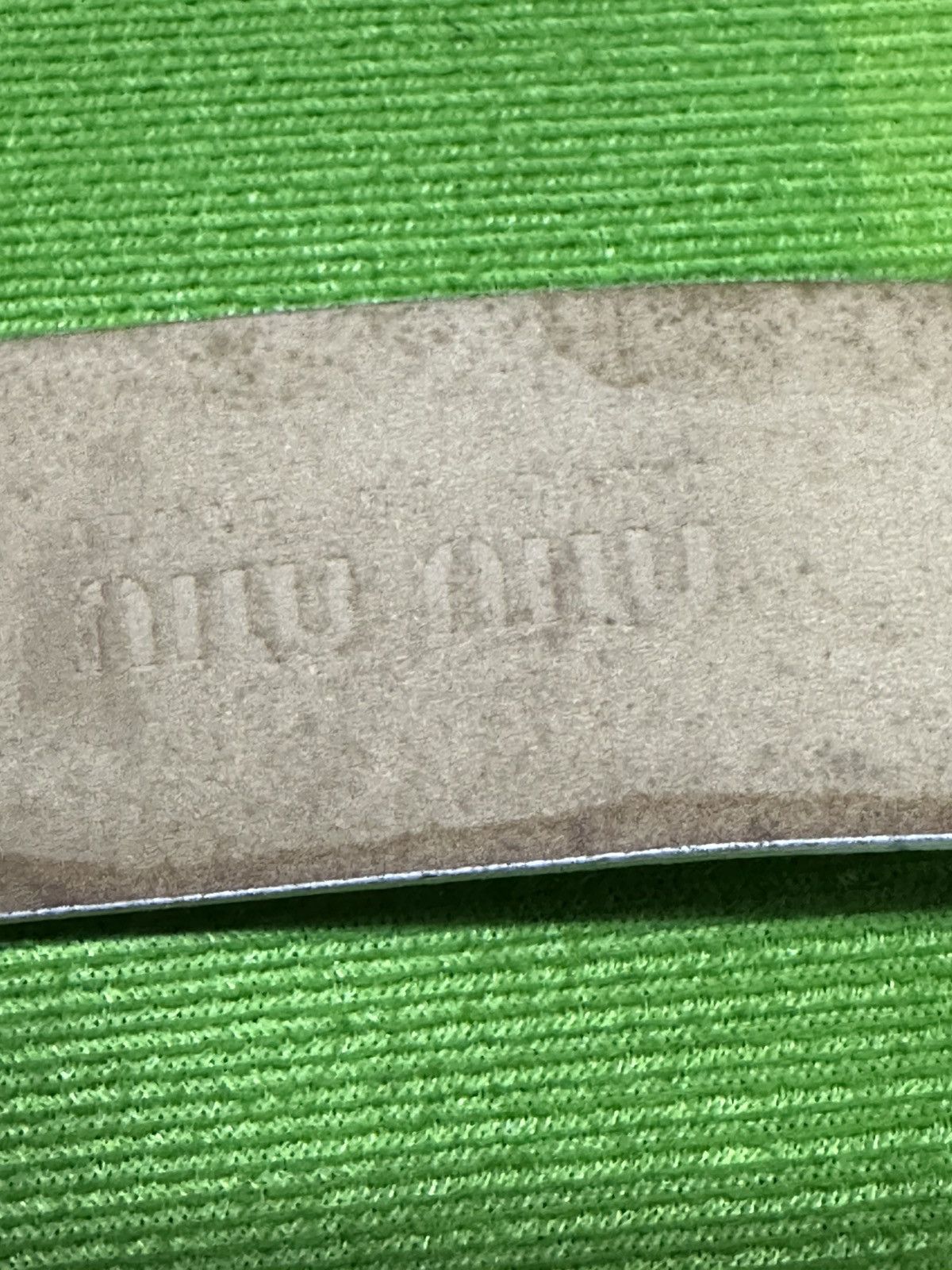 Miu Miu Miu miu leather belt Size ONE SIZE - 4 Thumbnail