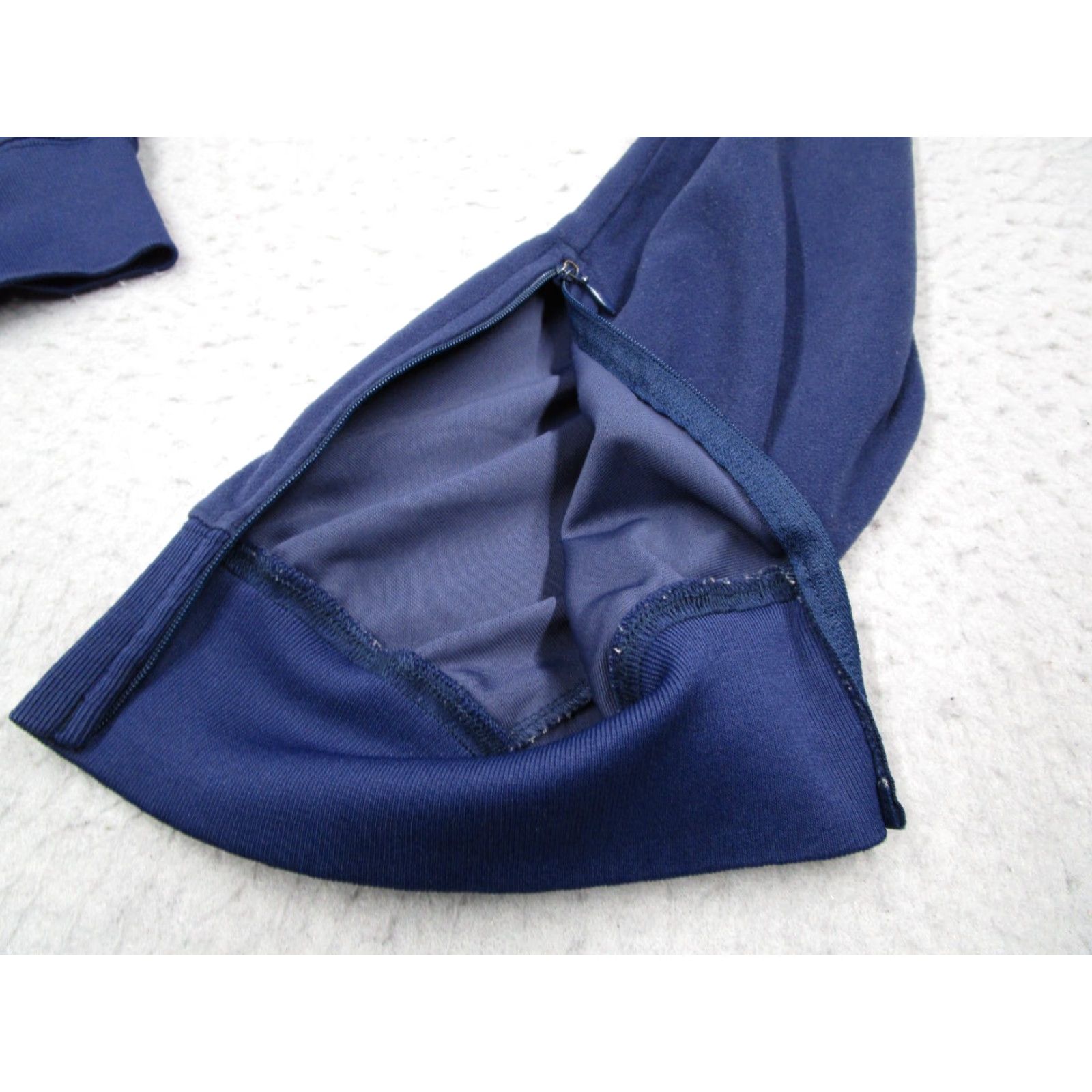 Adidas VINTAGE adidas Joggers Mens Large Blue Velour Track Trefoil Y2K 33x30 Size US 33 - 5 Thumbnail