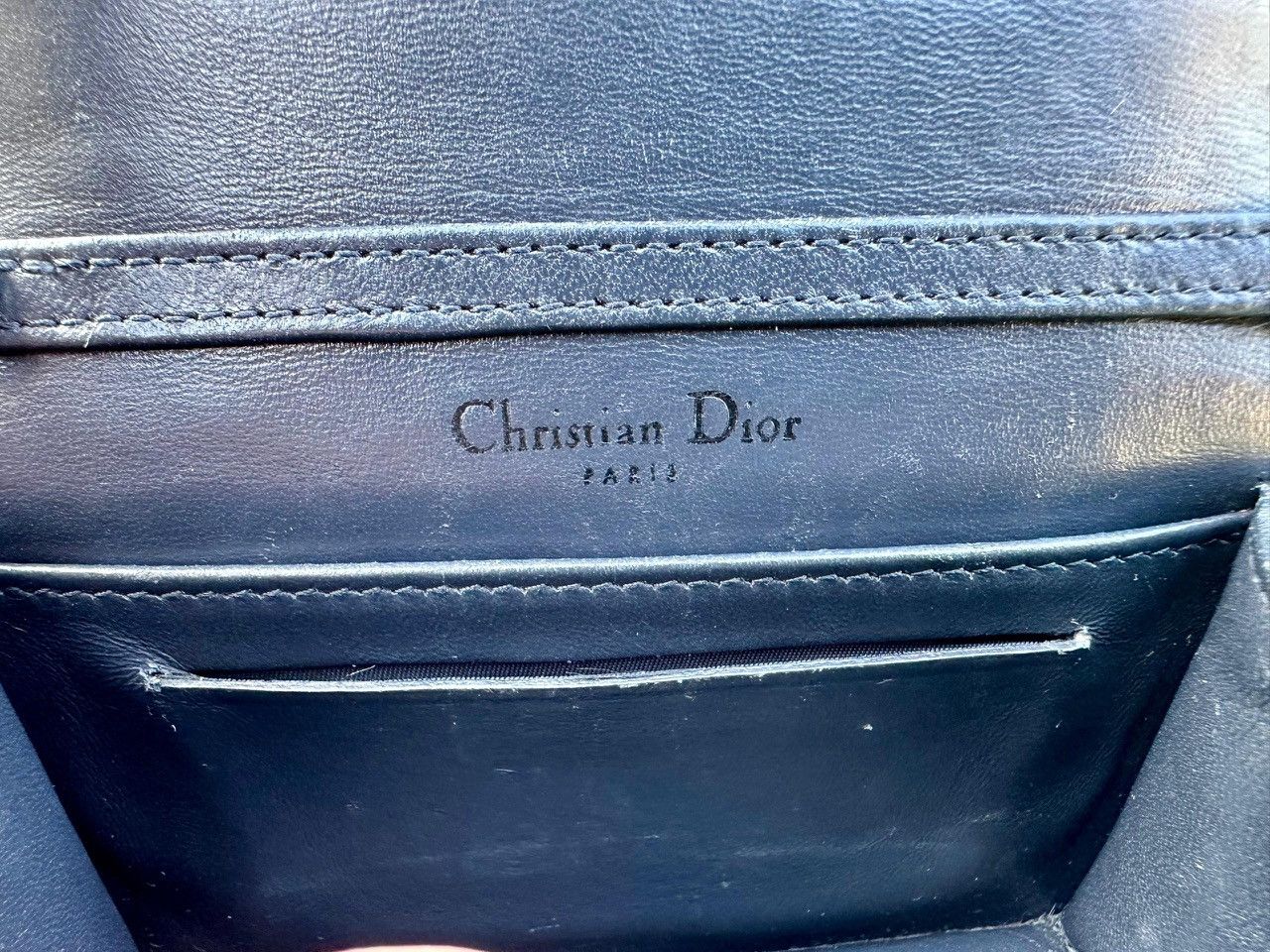Dior Authentic Christian Dior Micro Cannage Baby Diorama Flap Size ONE SIZE - 8 Thumbnail