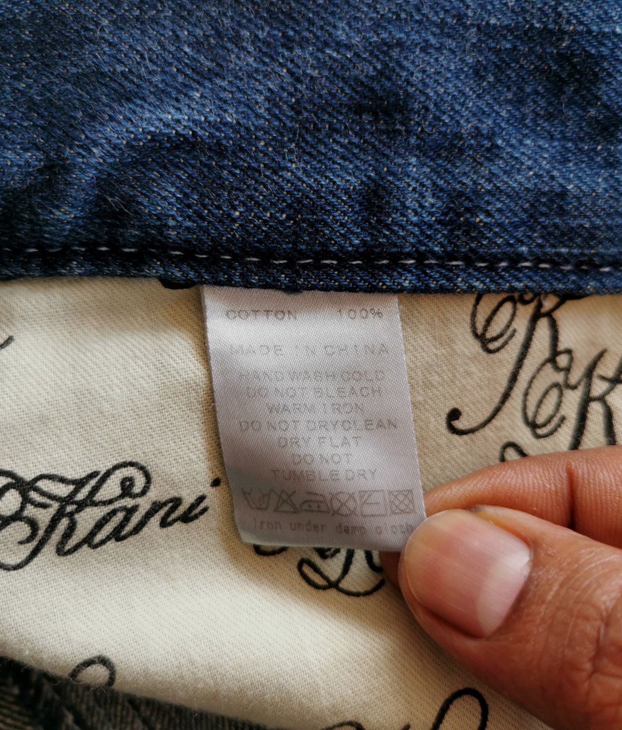 Karl Kani Loose Fit Vintage Karl Kani Studded Embroidery Denim Jeans Size US 34 / EU 50 - 11 Thumbnail