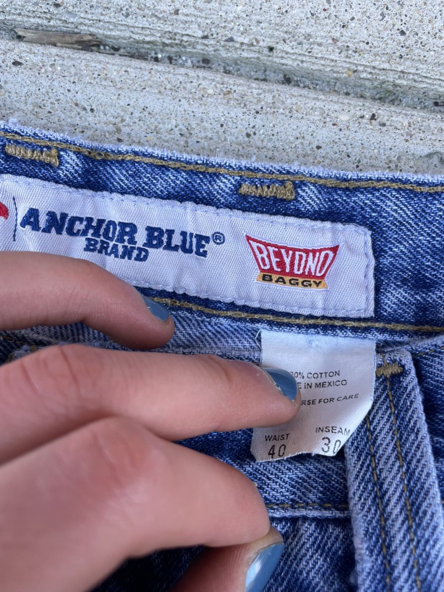 Anchor Blue Beyond Baggy Anchor Blue y2k jorts Size US 40 / EU 56 - 5 Thumbnail