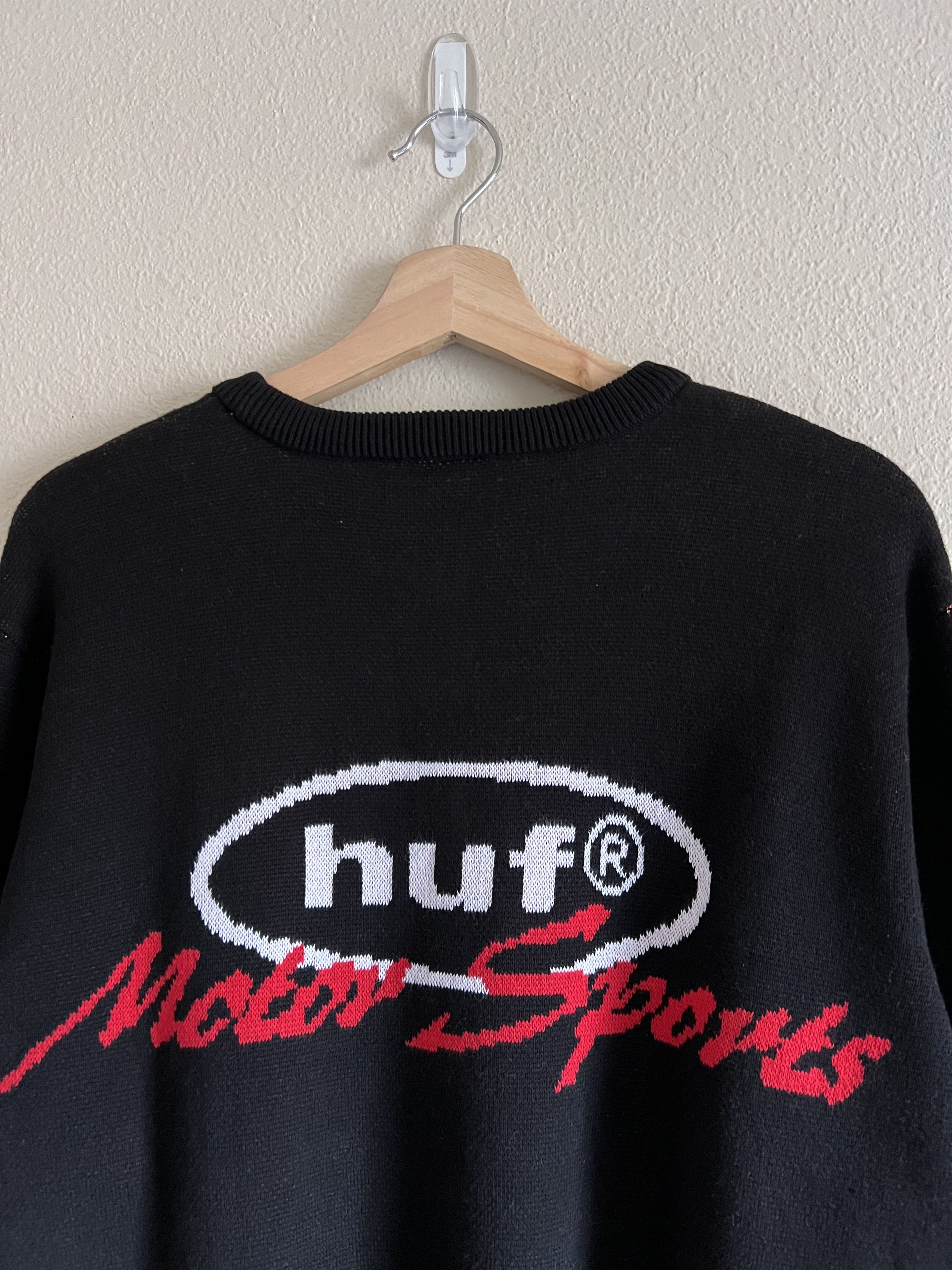 Huf HUF Toyota TRD Tracing Sweater in Black Size US XL / EU 56 / 4 - 5 Thumbnail